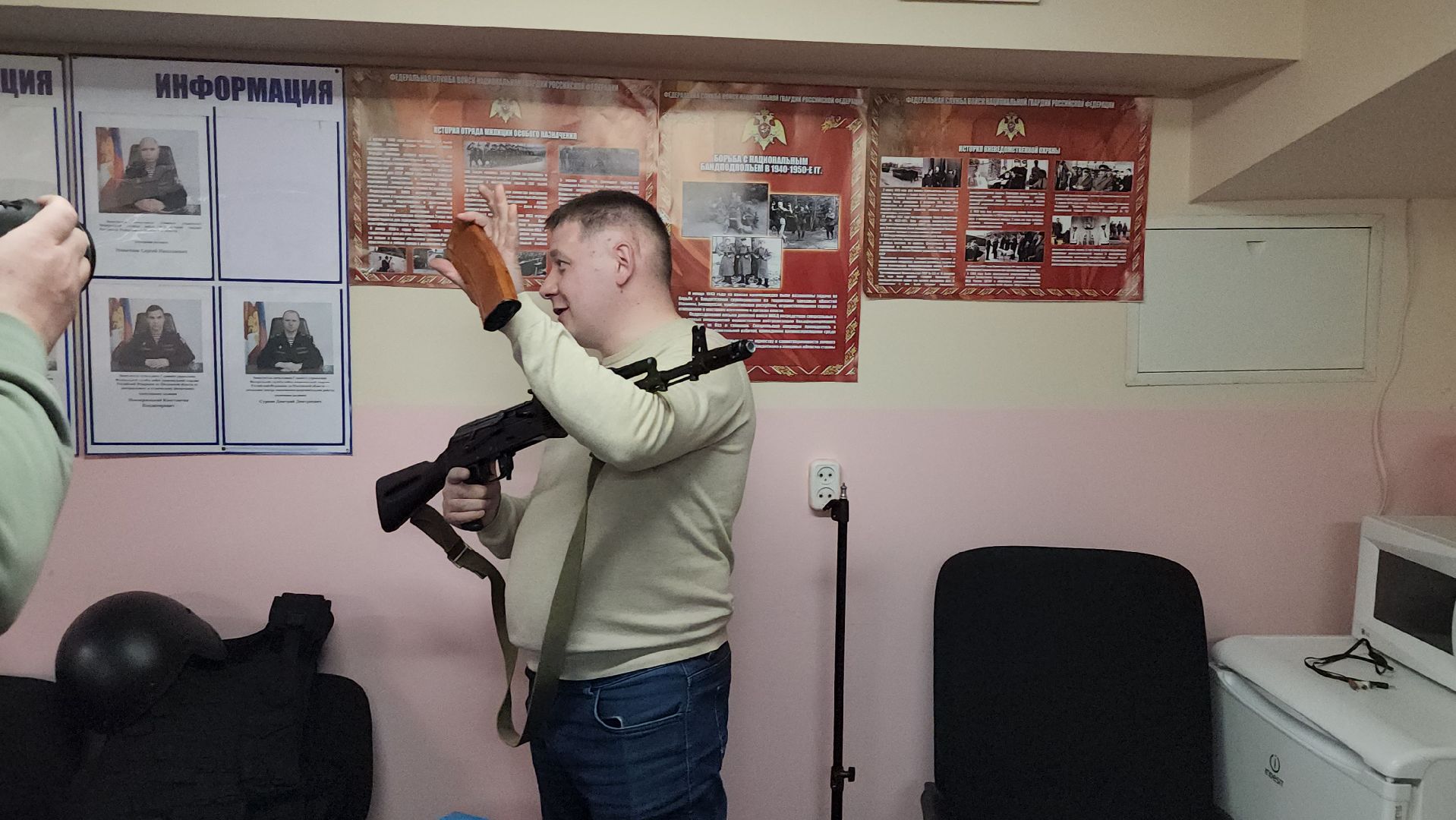 Сборка автомата, Росгвардия, Юнармия, щёлково,