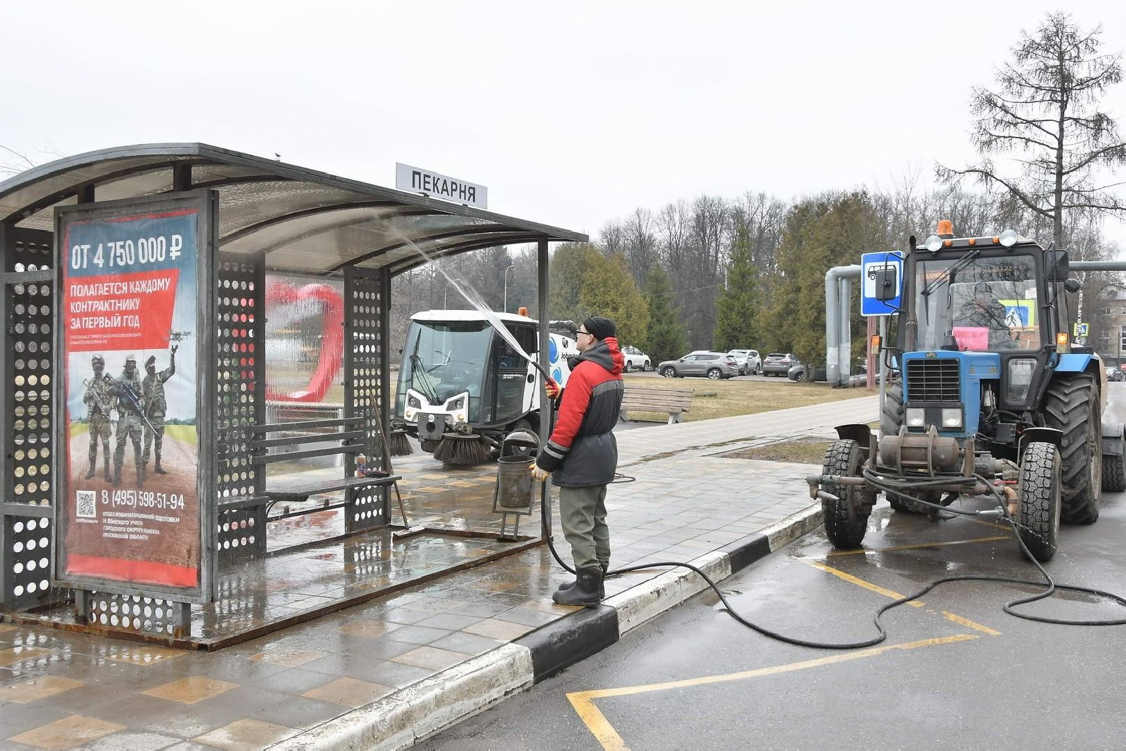 благоустройство, Власиха остановочные павильоны, ремонт остановок, МКУ ЖКХ и благоустройство,