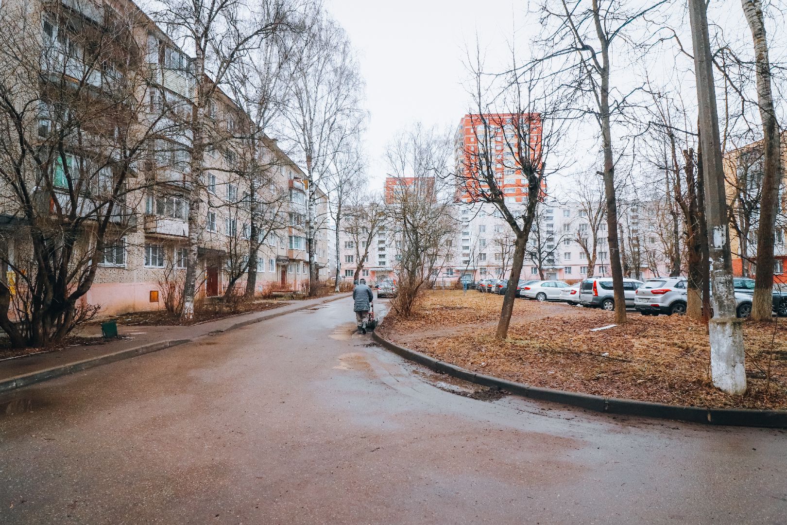 Клин, общество, ЖКХ, дворники, истории, уборка дворов,