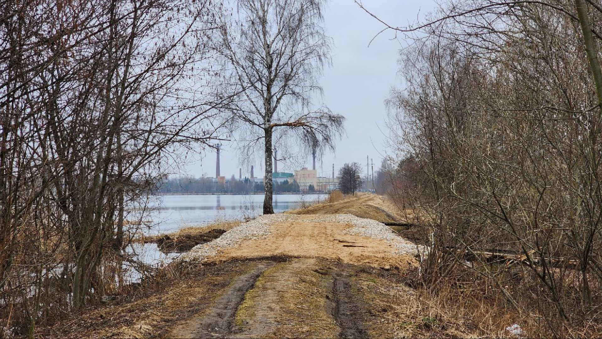 Талдом, Запрудня, Дамба, Парк Солнечный берег,