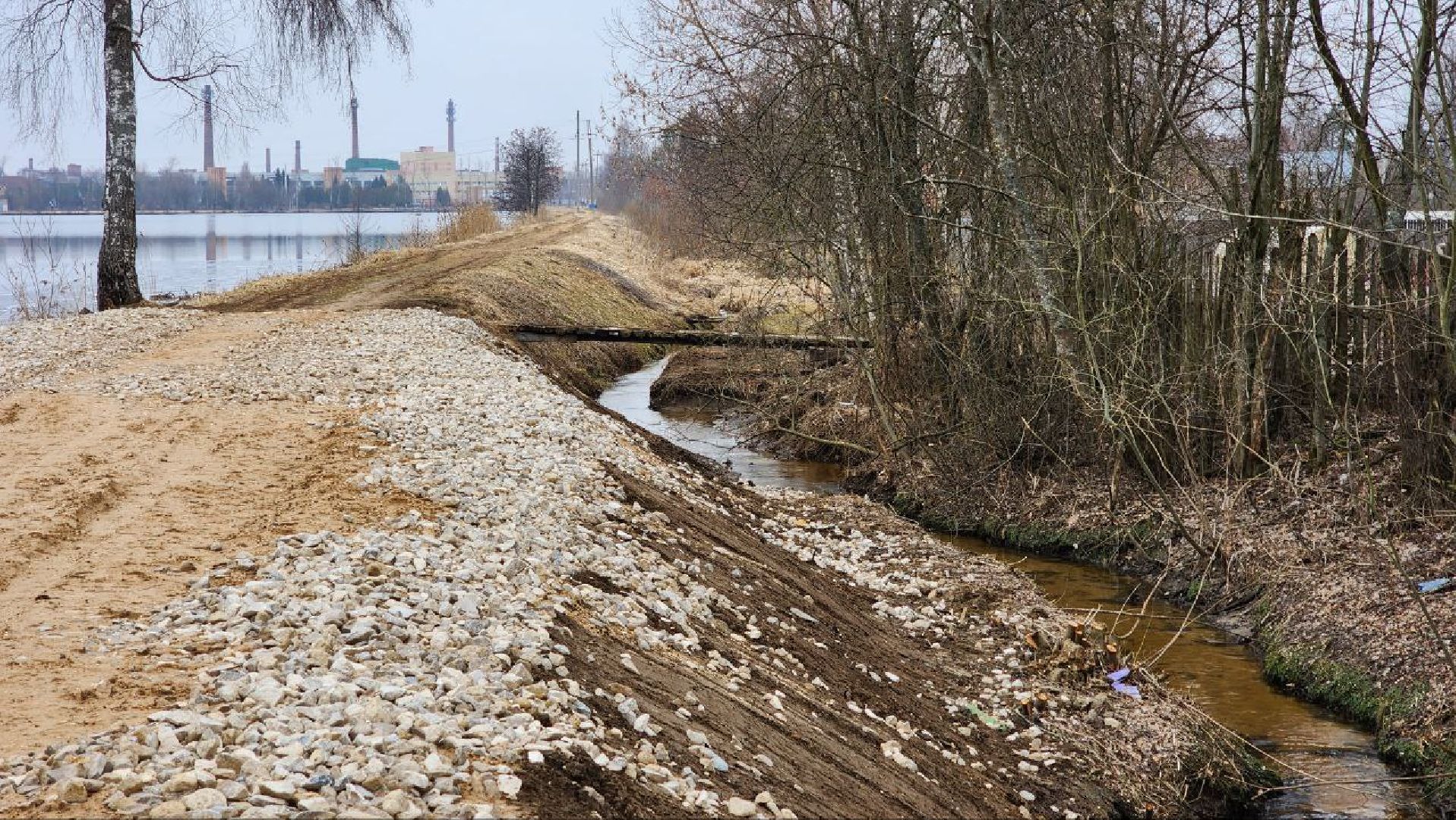 Талдом, Запрудня, Дамба, Парк Солнечный берег,