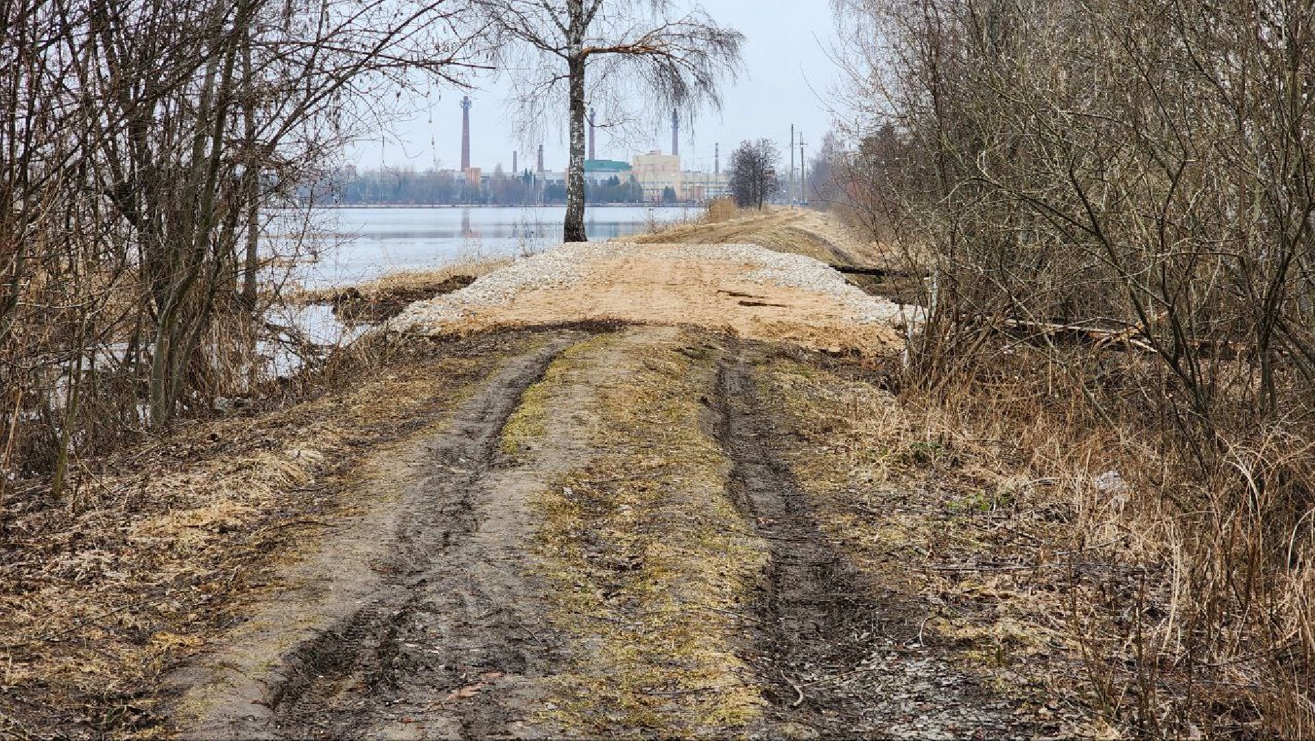 Талдом, Запрудня, Дамба, Парк Солнечный берег,