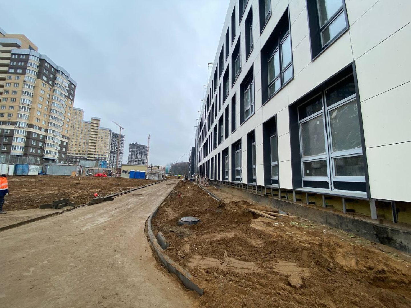 ЖК Одинбург, Новая школа в Одинцово, строительство в Одинцово,