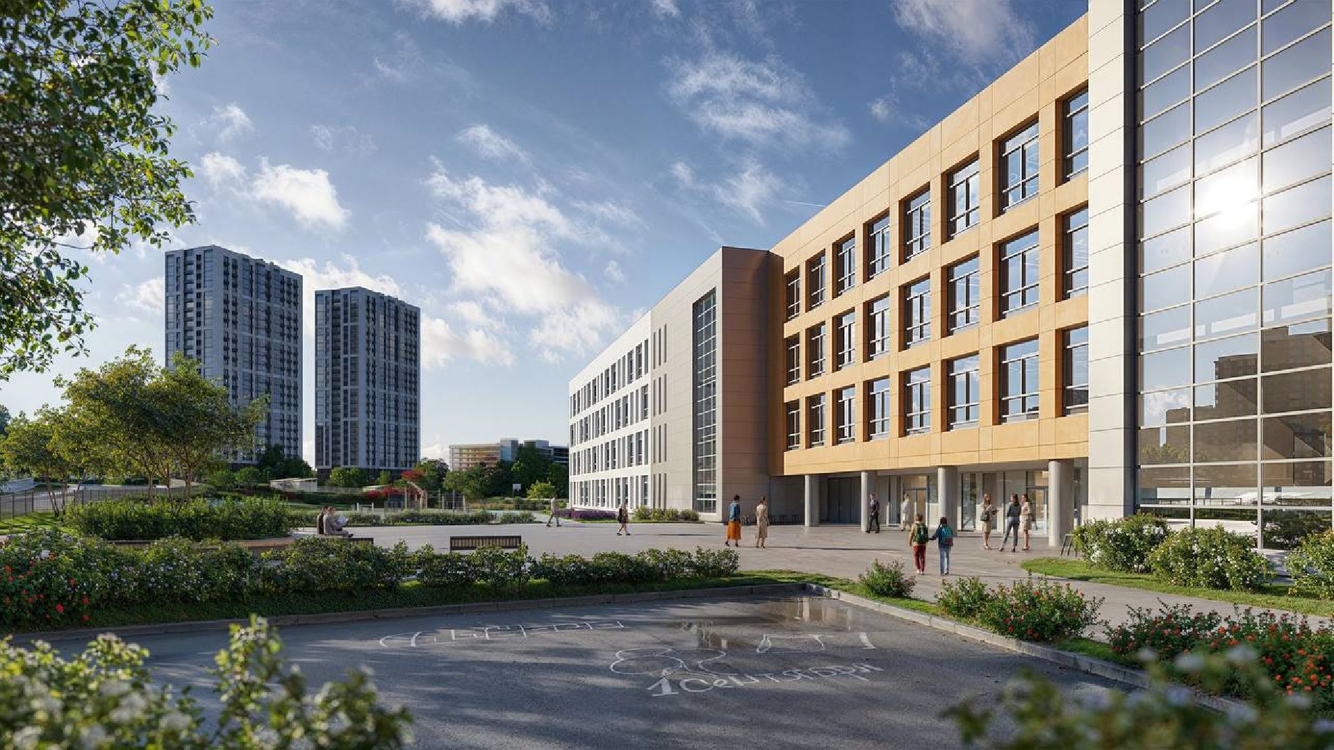 ЖК Одинбург, Новая школа в Одинцово, строительство в Одинцово,