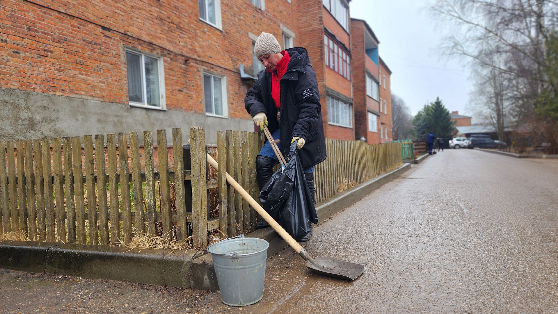 жкх, уборка дворов, волоколамск,