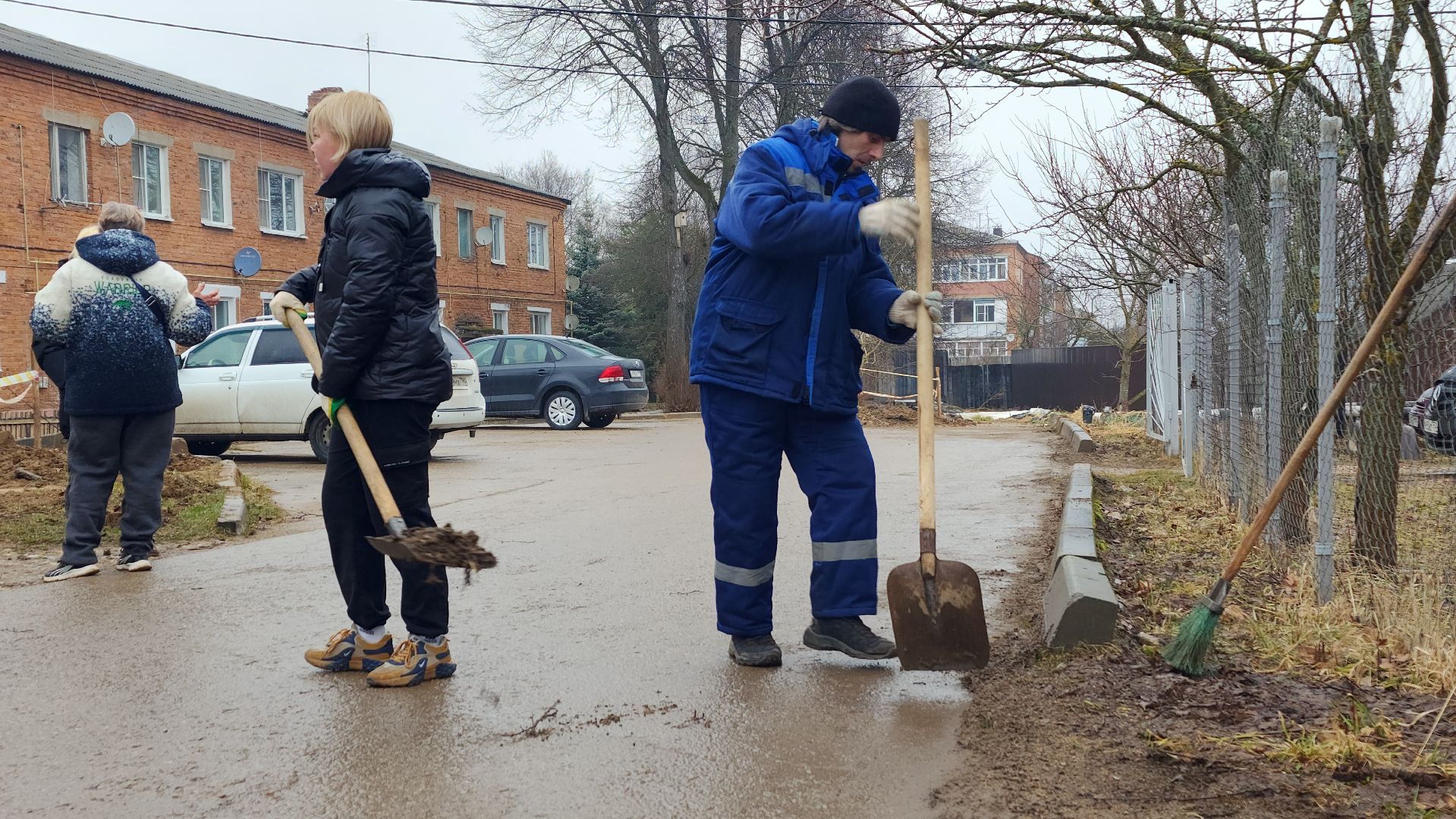 жкх, уборка дворов, волоколамск,
