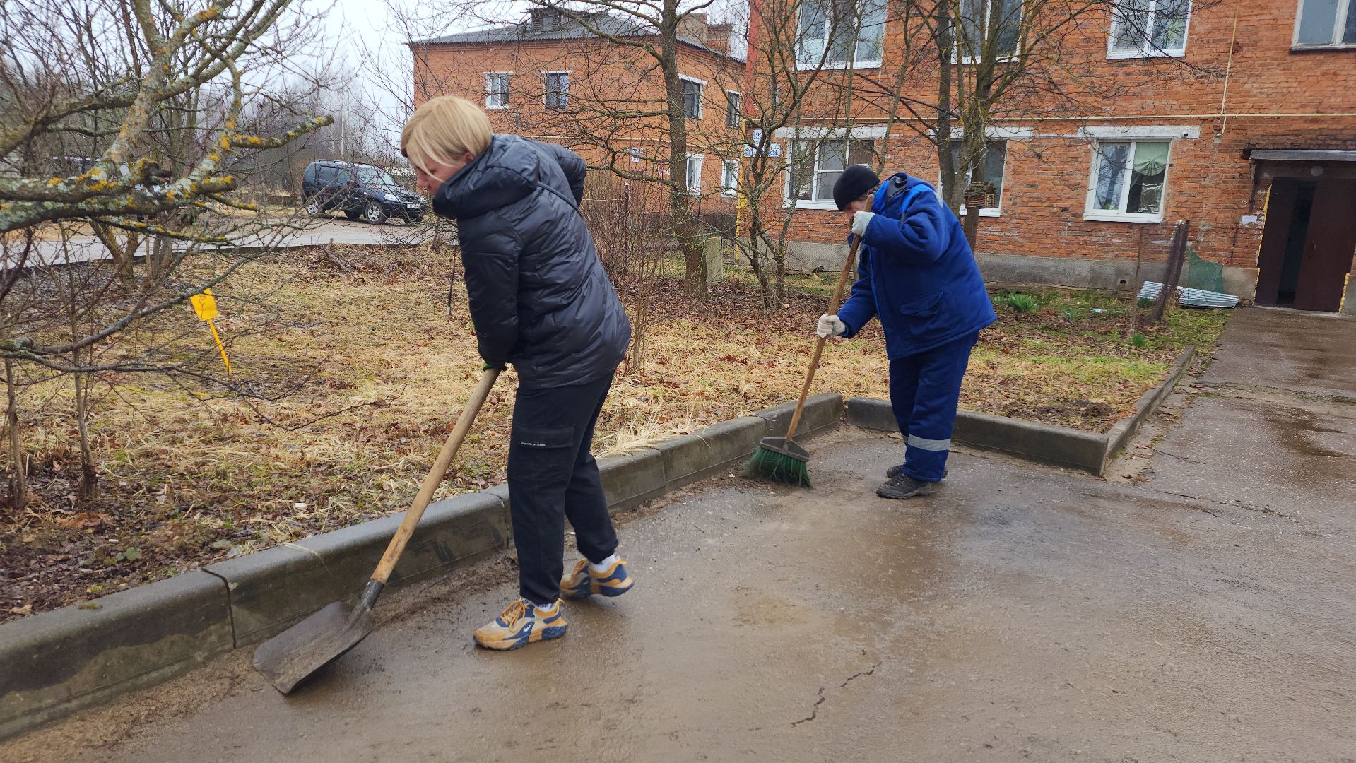 жкх, уборка дворов, волоколамск,