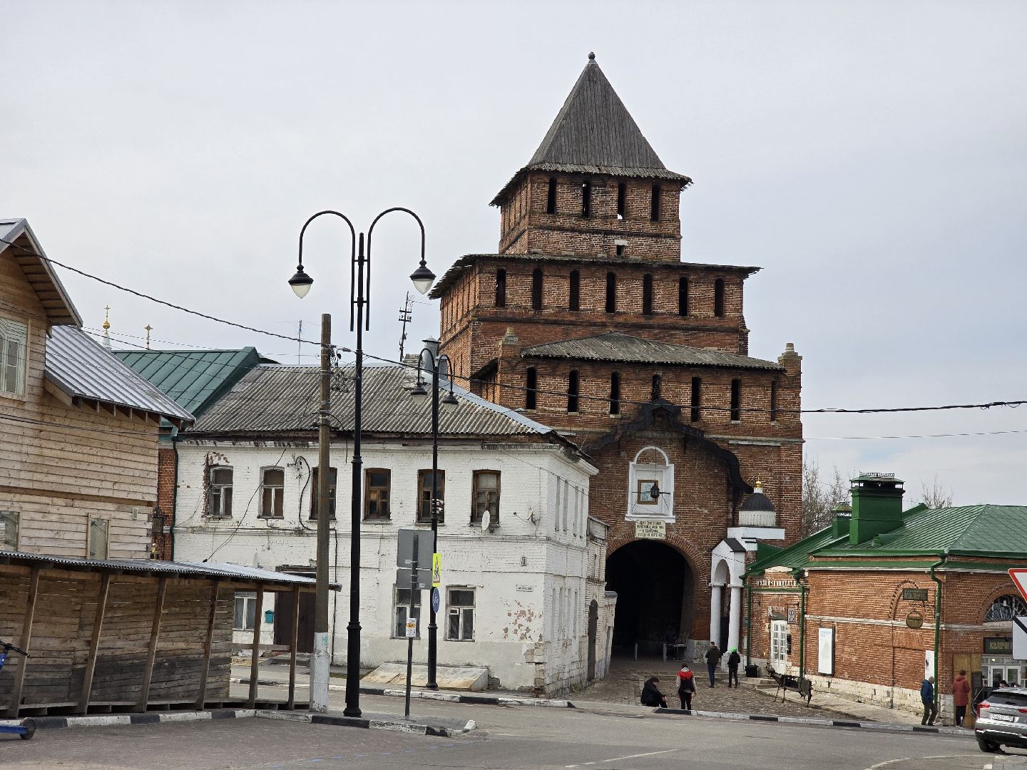 Коломна, платные парковки, вертикалки,