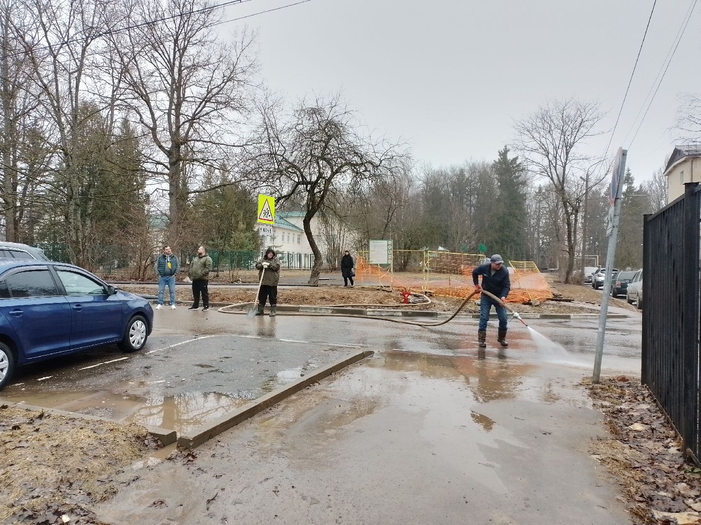 жкх, благоустройсво, городской округ восход, очистка дворов, очистка дорог, парковка автомобилей,