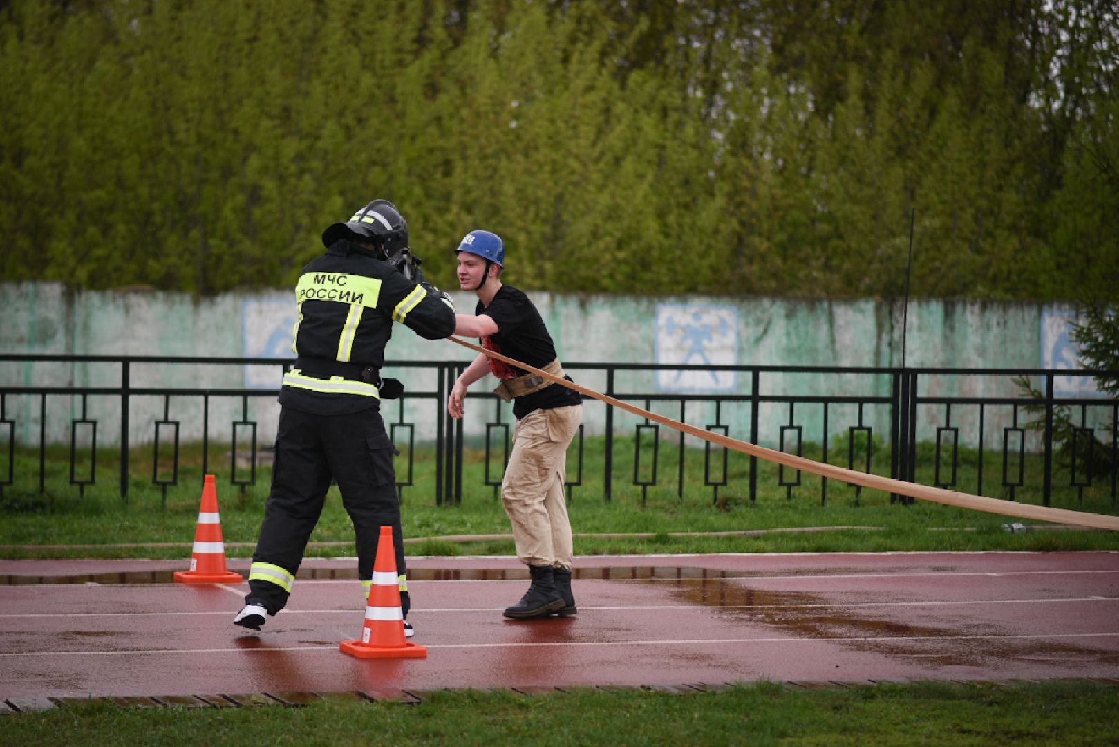 Зарайск, пожарные