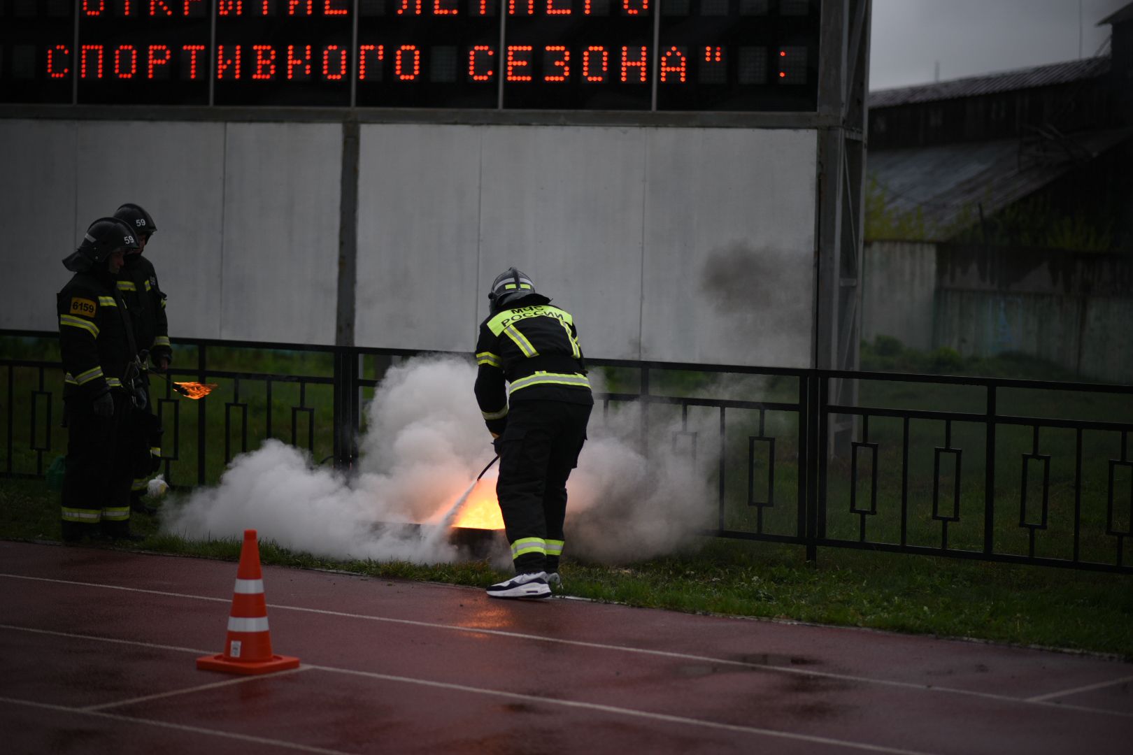 Зарайск, пожарные