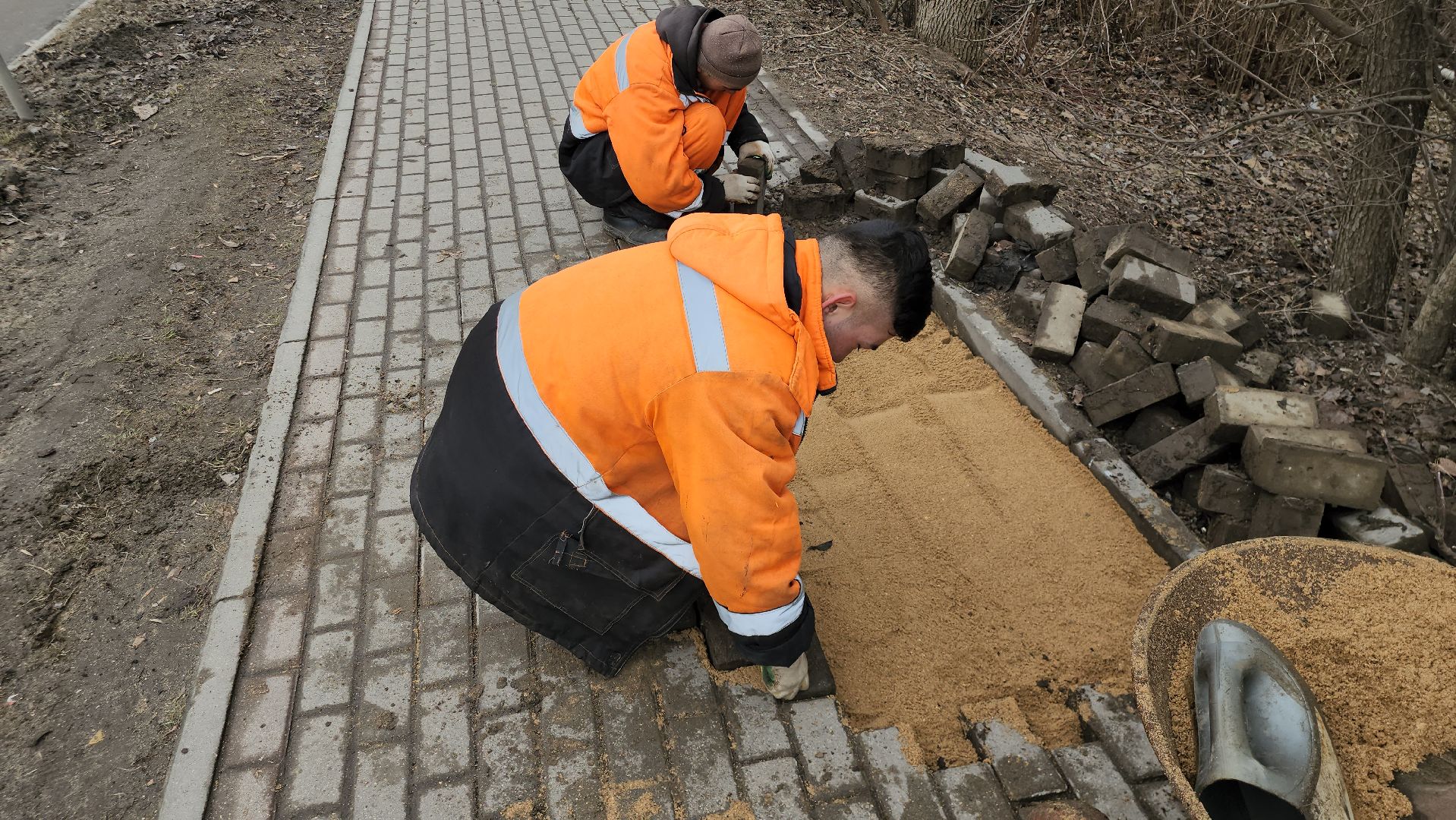Ремонт, Истра, Тротуар,благоуйстройство,