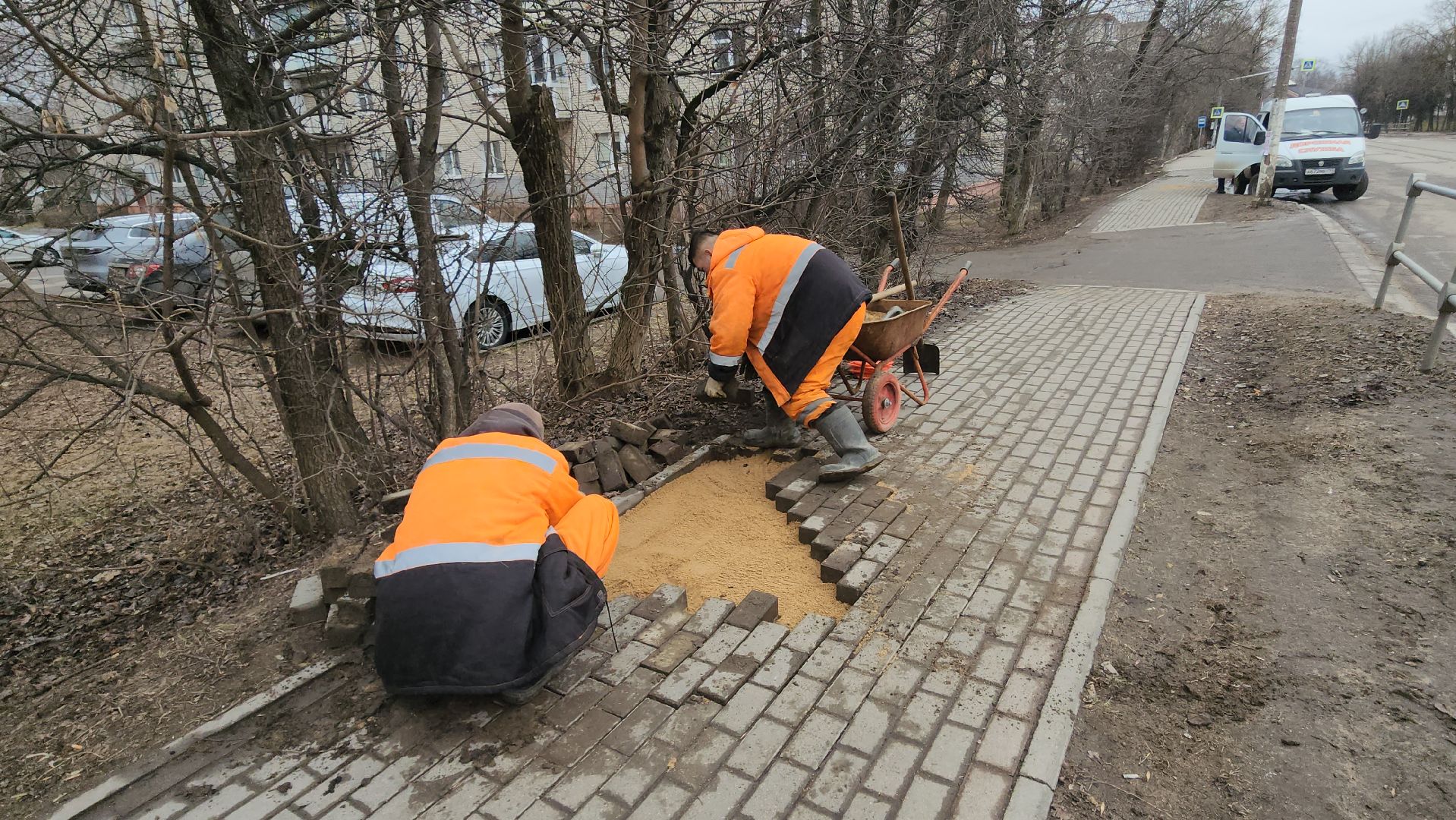 Ремонт, Истра, Тротуар,благоуйстройство,