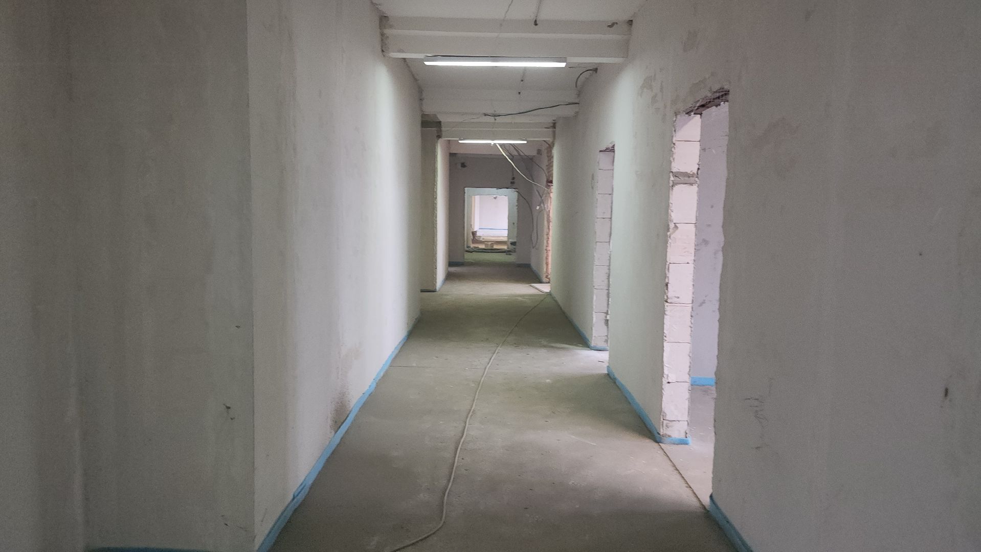 долгопрудный, 7-я школа, пристройка, капремонт, отмостка, демонтаж,