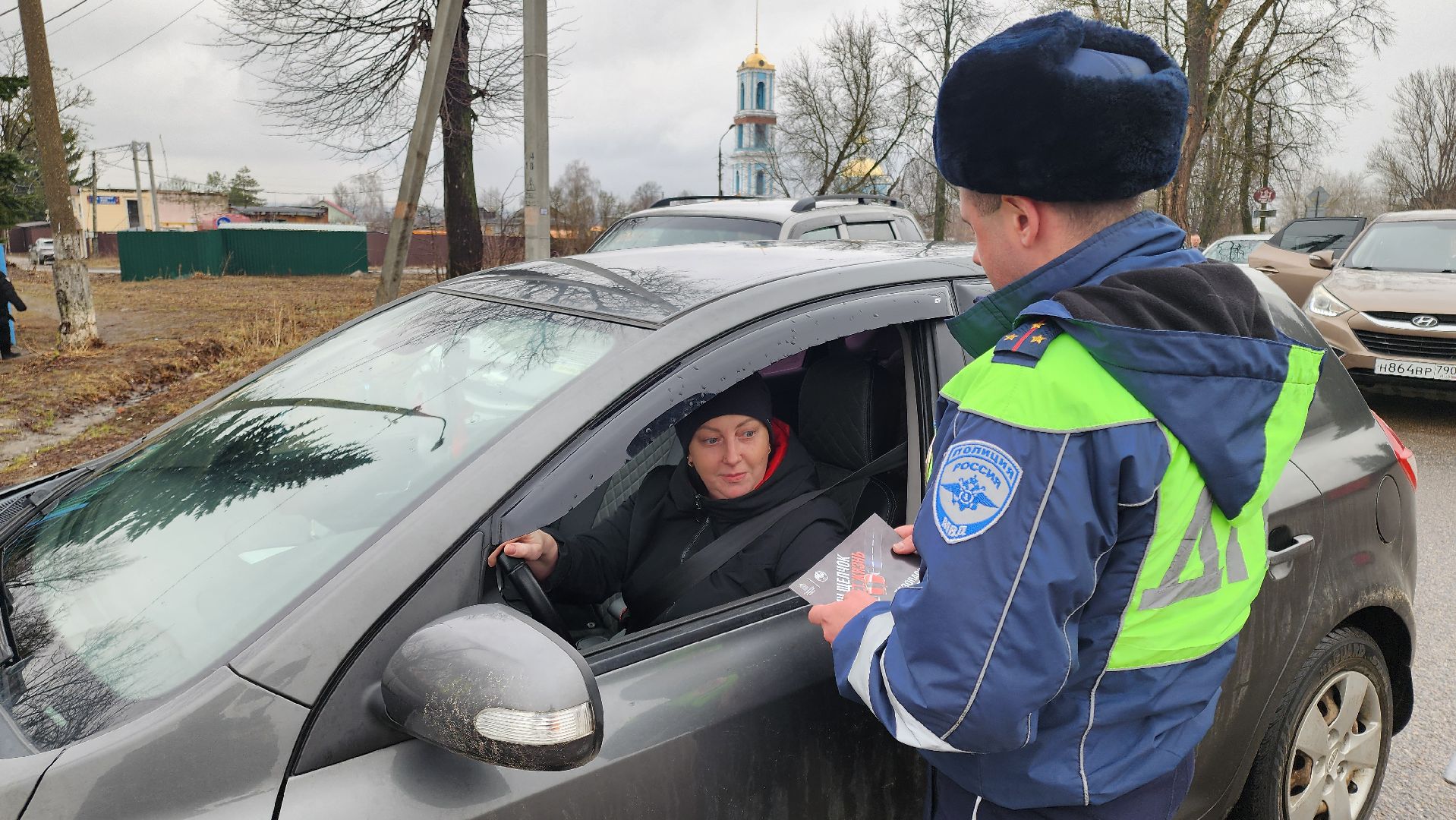 кашира, гаи, госавтоинспекция, ремень безопасности, акция, транспорт, пдд,