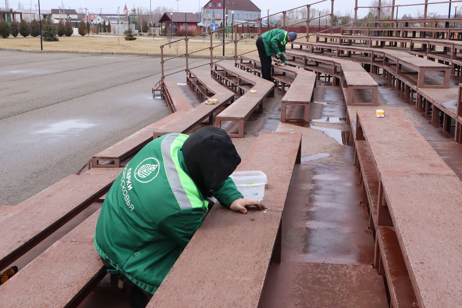 серебряные пруды, парк серебряный, благоустройство, месячник чистоты,