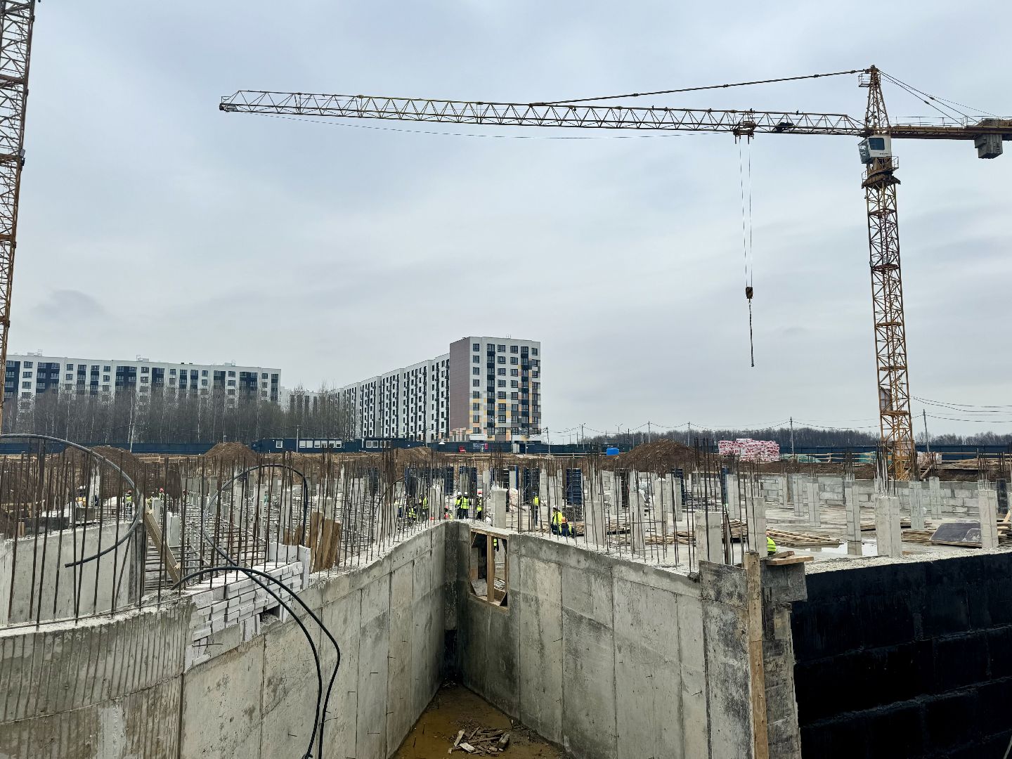 строительство школы, девелоперская компания брусника, ленинский городской округ, ново-молоково,