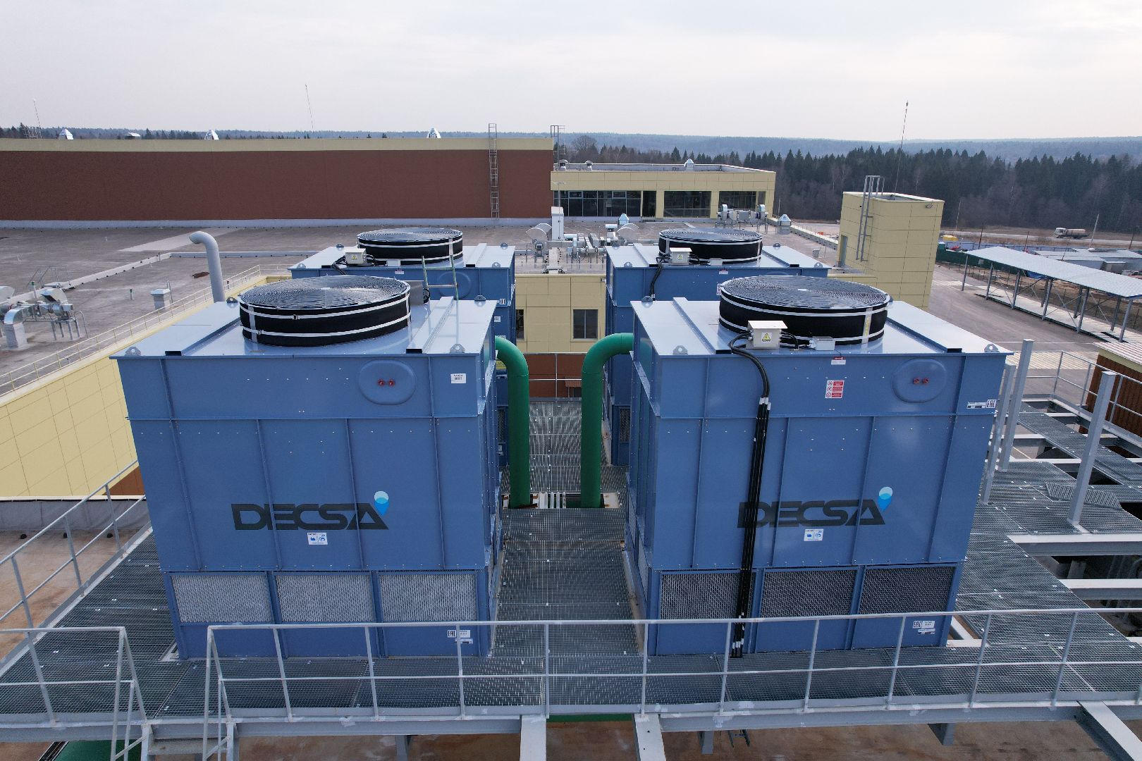 видео с коптера, бизнес в дмитрове, завод по производству еды в дмитрове,