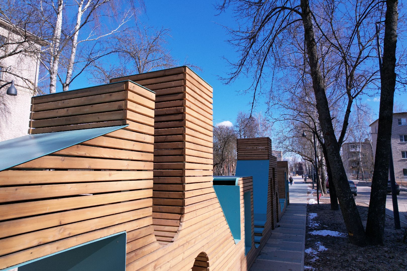 видео с коптера, благоустройство дубны, центральная улица дубны,