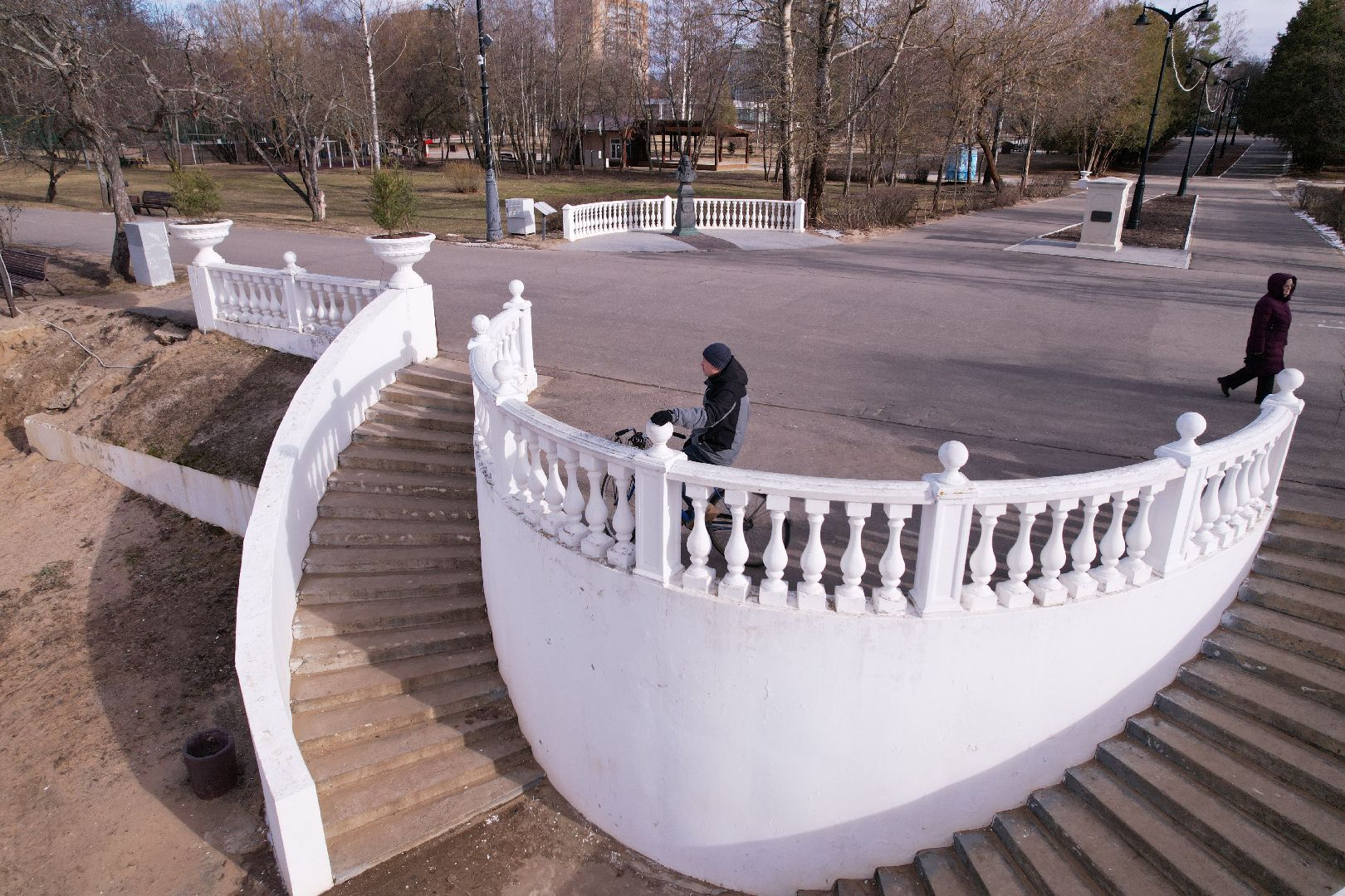 дубненская кругосветка, видео с коптера, велопешеходный маршрут в дубне,