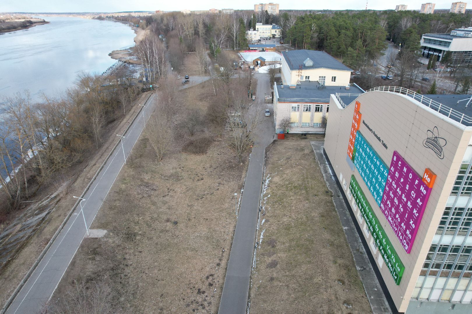 дубненская кругосветка, видео с коптера, велопешеходный маршрут в дубне,