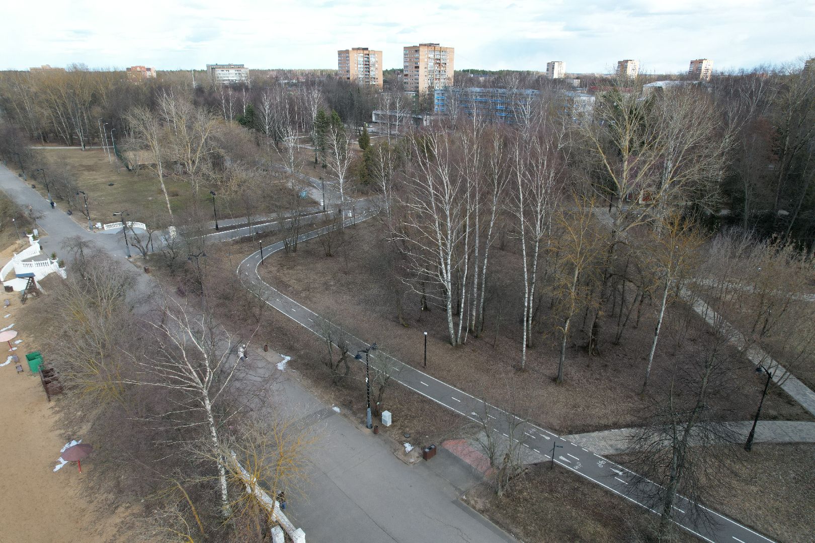 дубненская кругосветка, видео с коптера, велопешеходный маршрут в дубне,