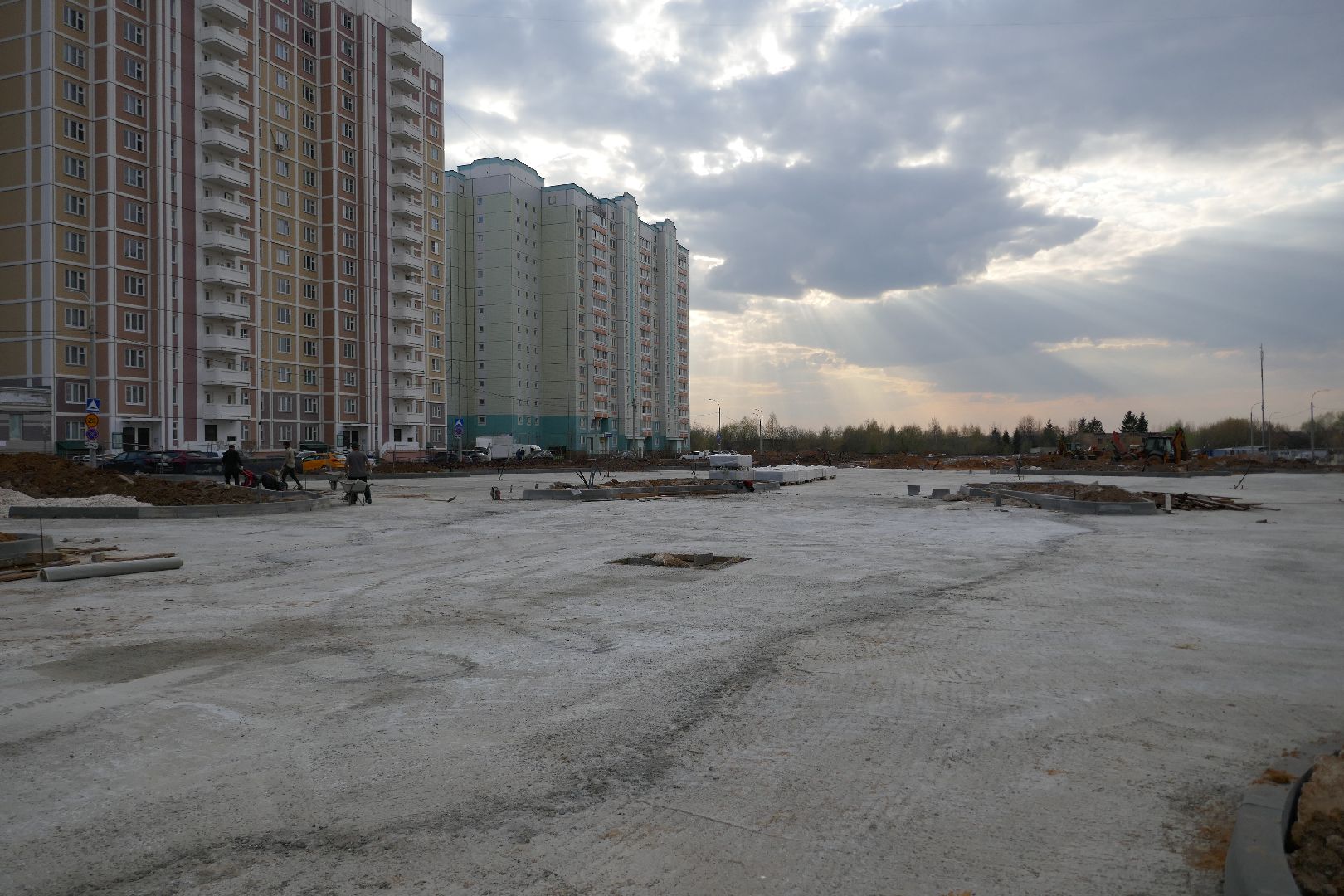 Подольск, бульвар 65-летия Победы, благоустройство