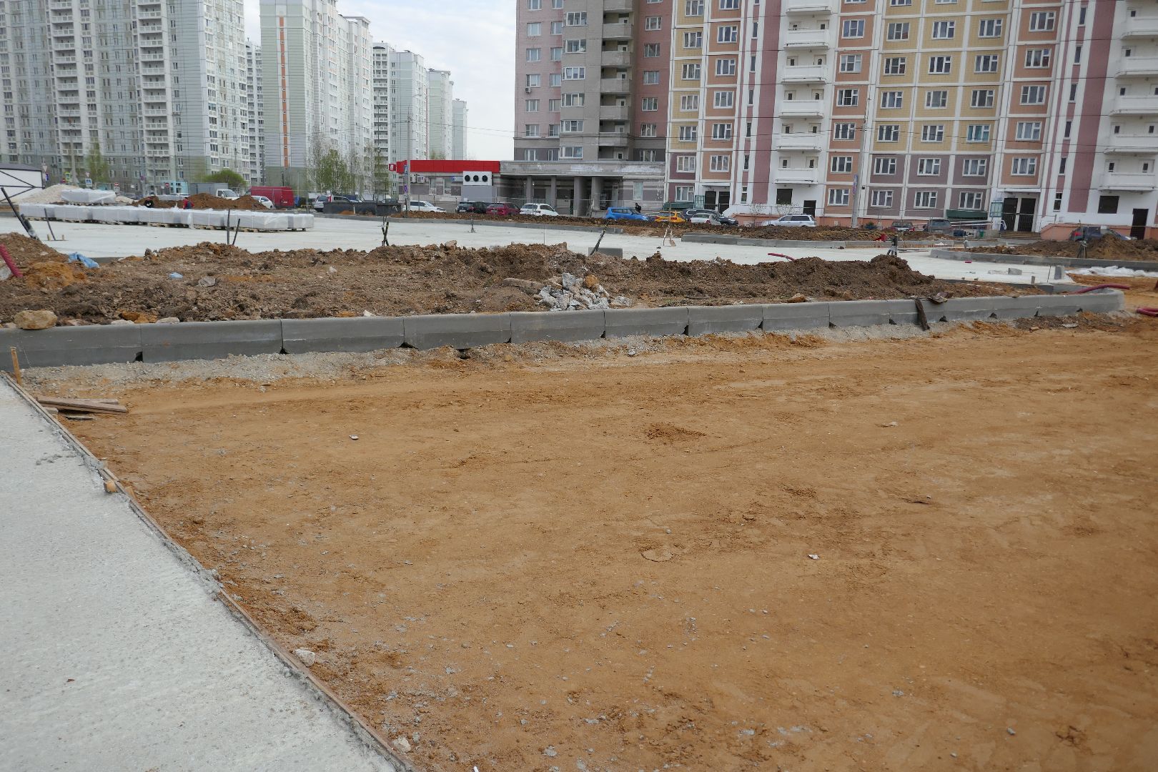 Подольск, бульвар 65-летия Победы, благоустройство