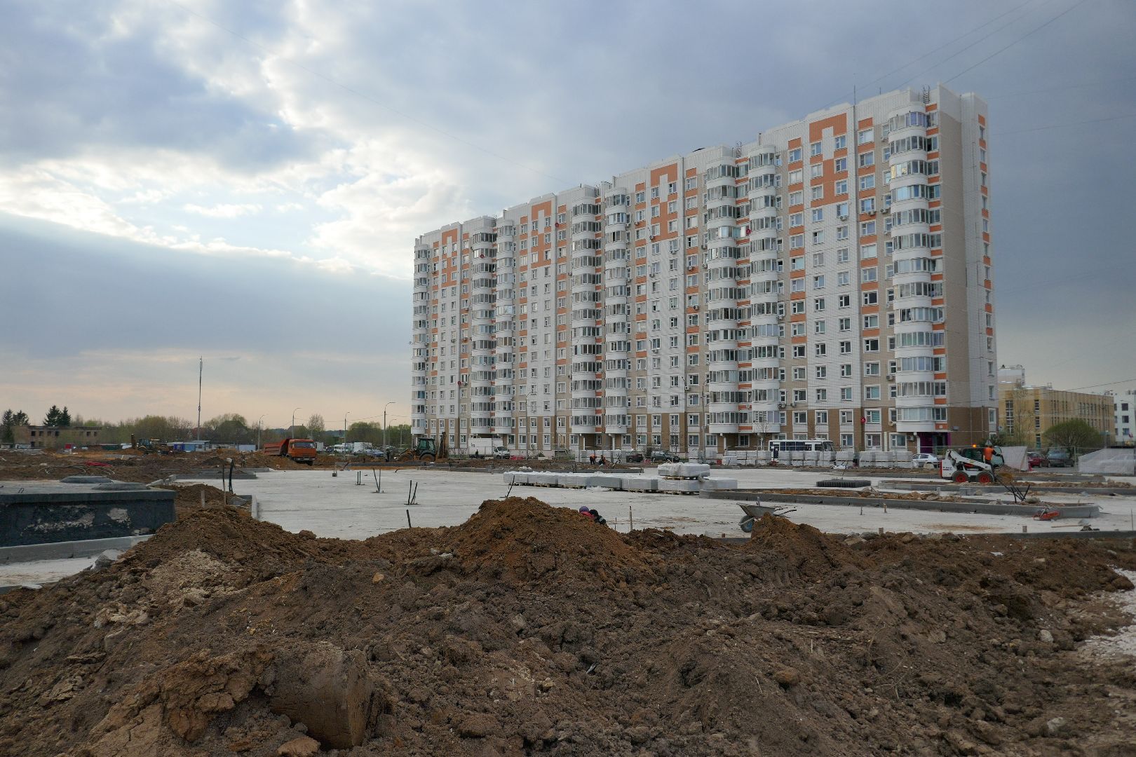 Подольск, бульвар 65-летия Победы, благоустройство