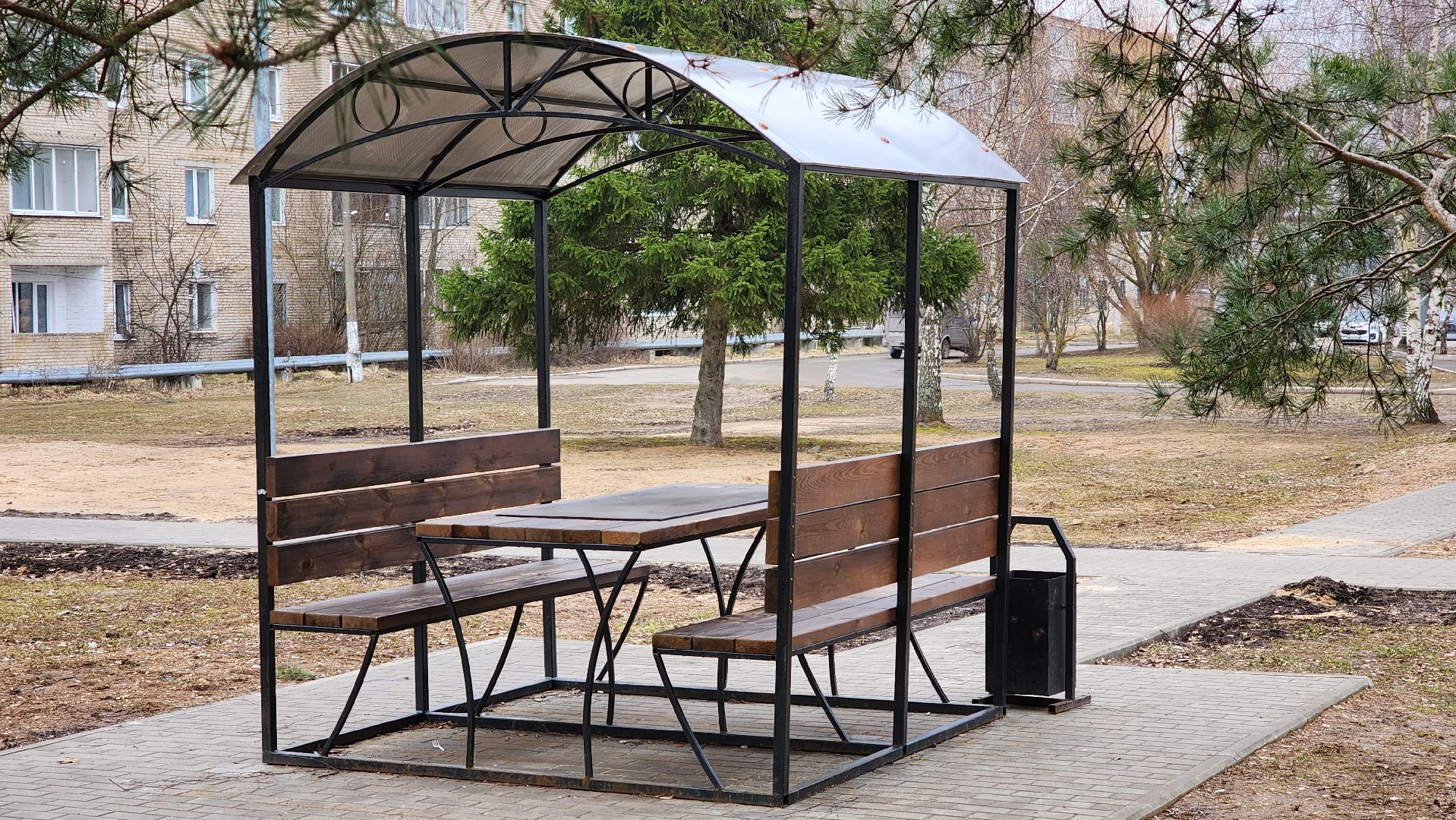 руза, сквер солнышко, колюбакино, фонтан, благоустройство,