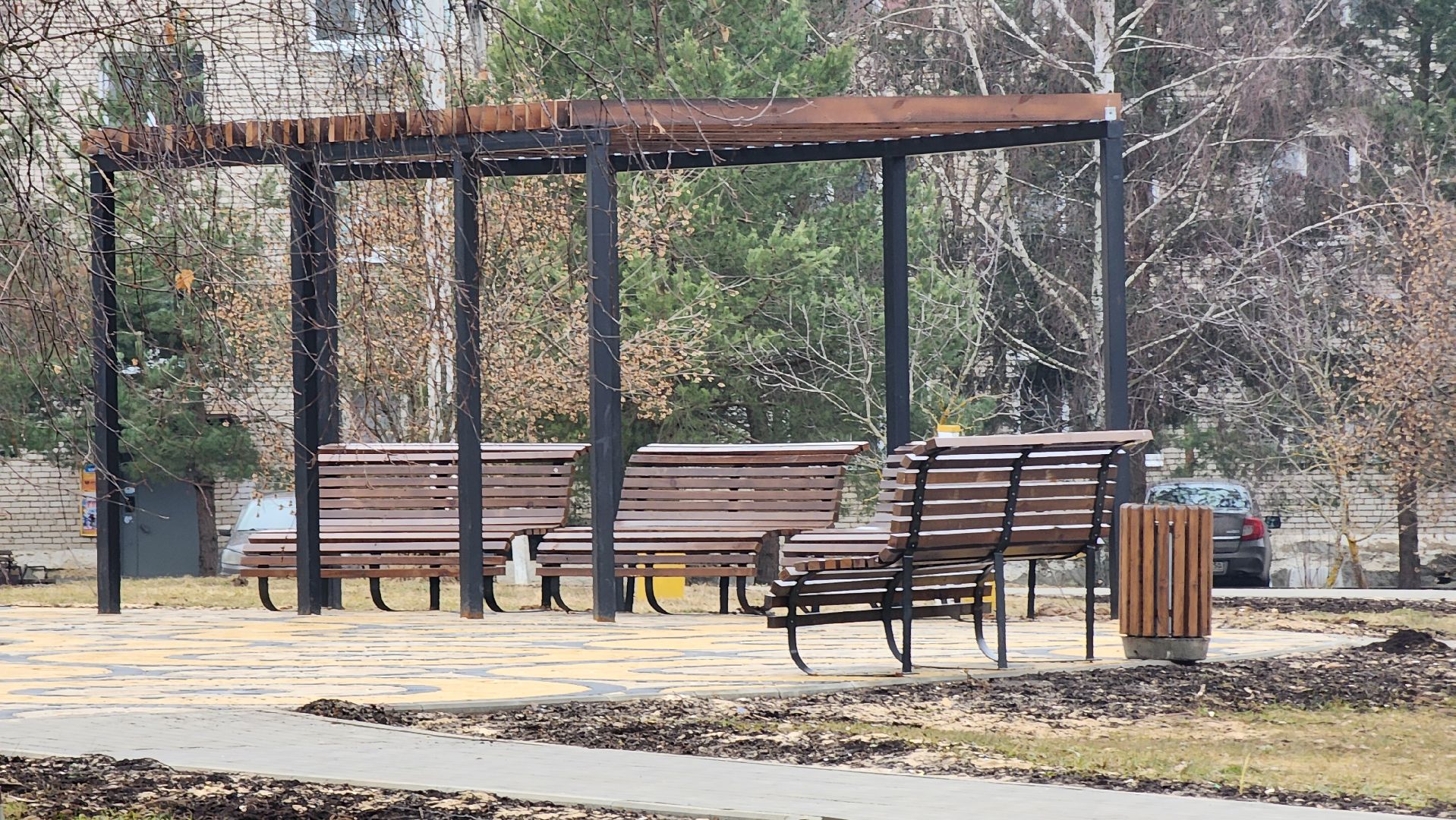 руза, сквер солнышко, колюбакино, фонтан, благоустройство,