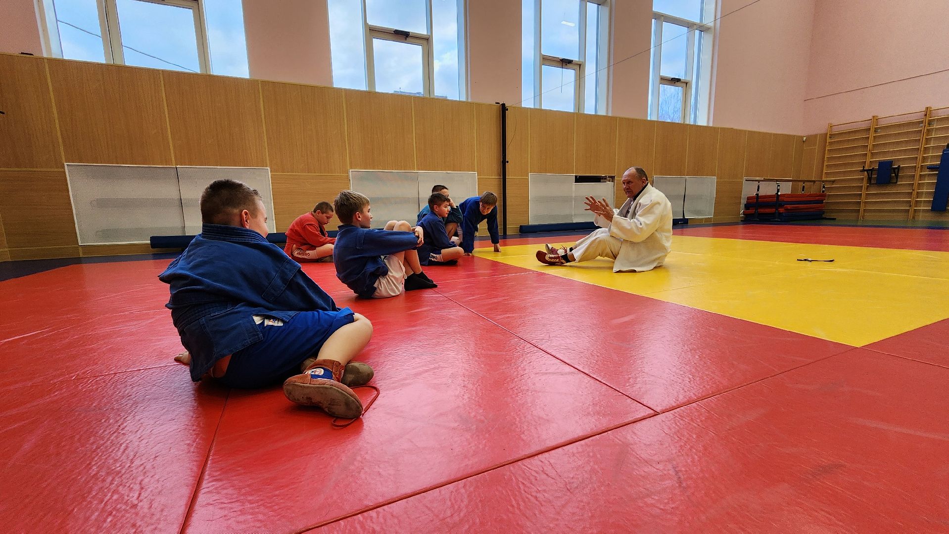 руза, тучково, спорт, самбо, школа 1, спорт в рузе,