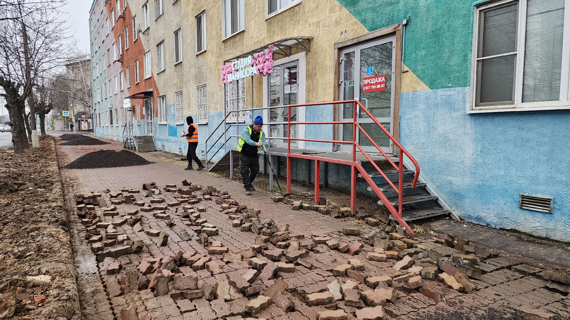 солнечногорск, благоустройство, улица баранова, тротуары, новый асфальт,