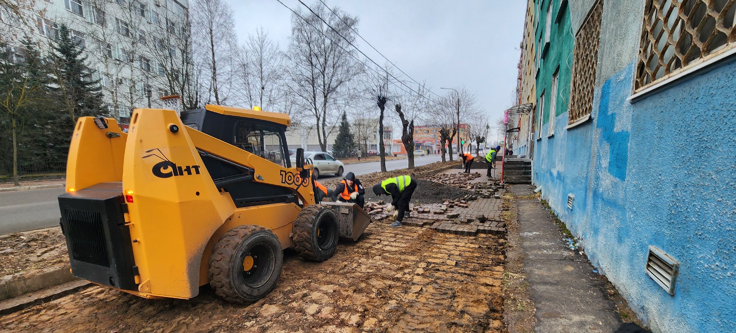 солнечногорск, благоустройство, улица баранова, тротуары, новый асфальт,