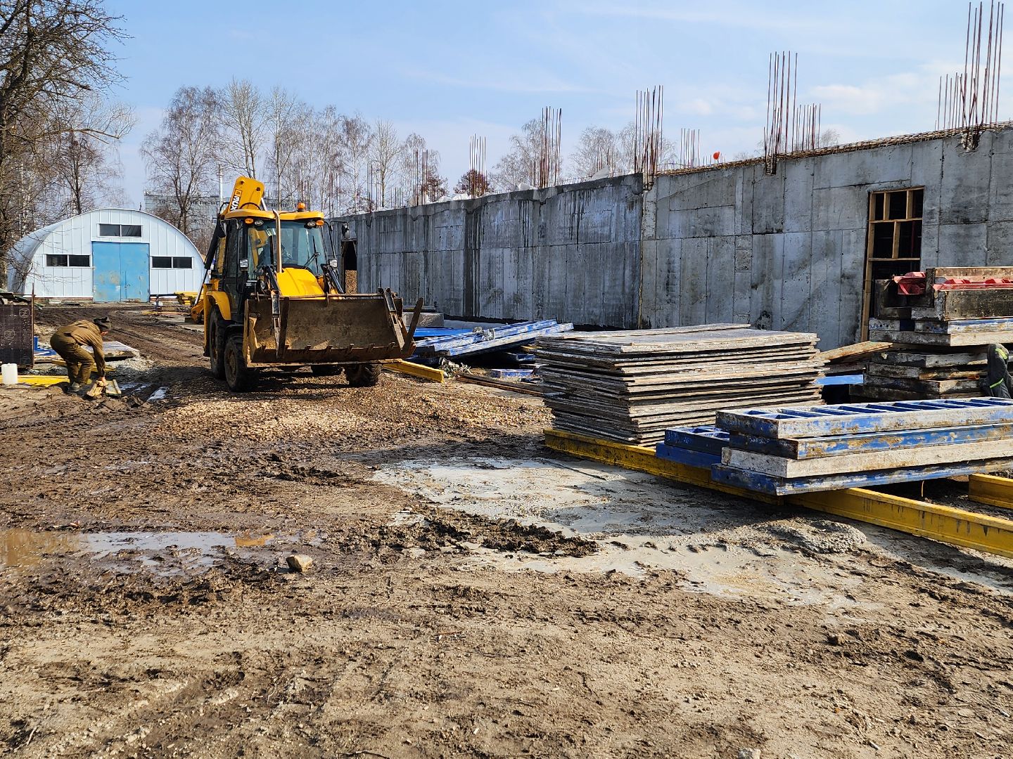 луховицы, реконструкция стадиона, строительство,