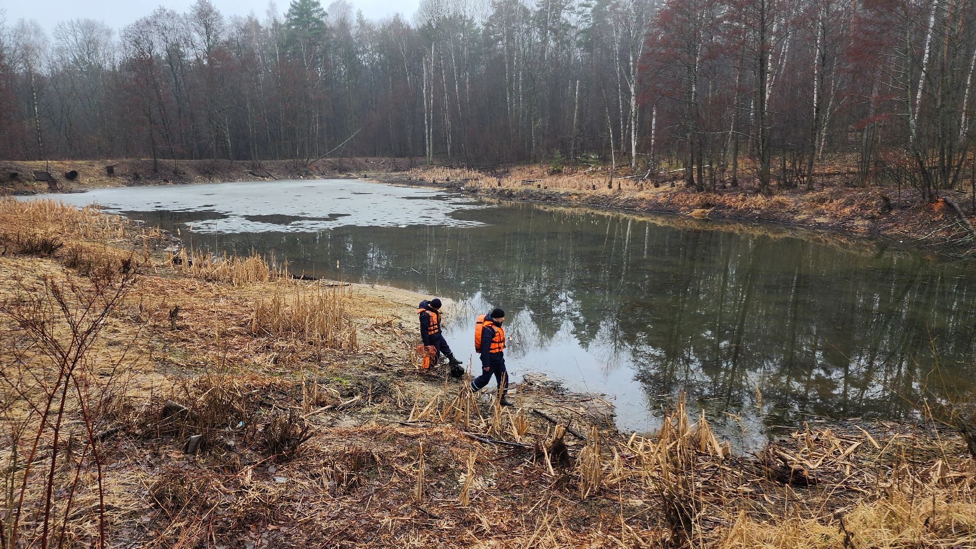 ступино, паводок, мониторинг уровня воды,