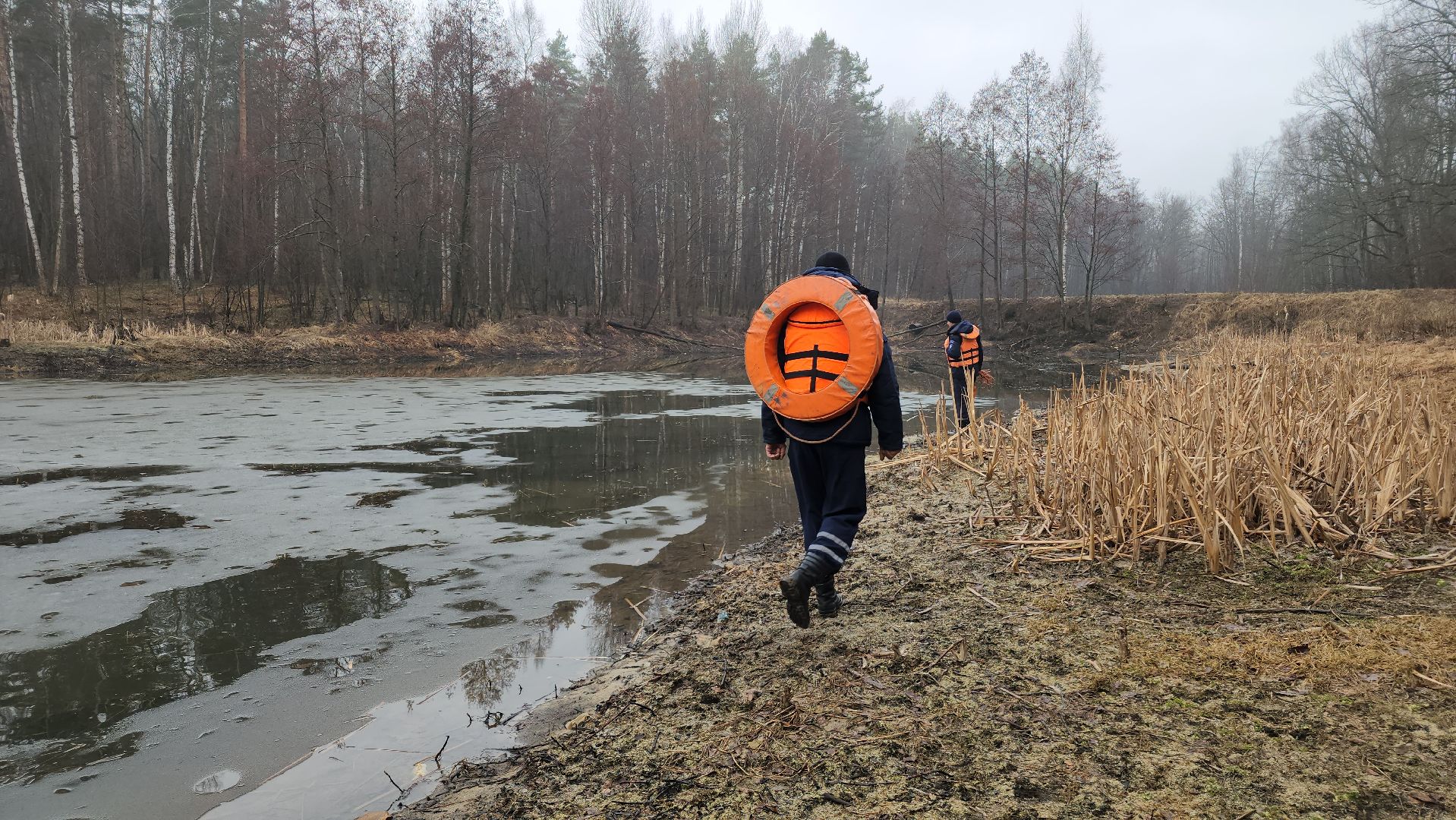 ступино, паводок, мониторинг уровня воды,