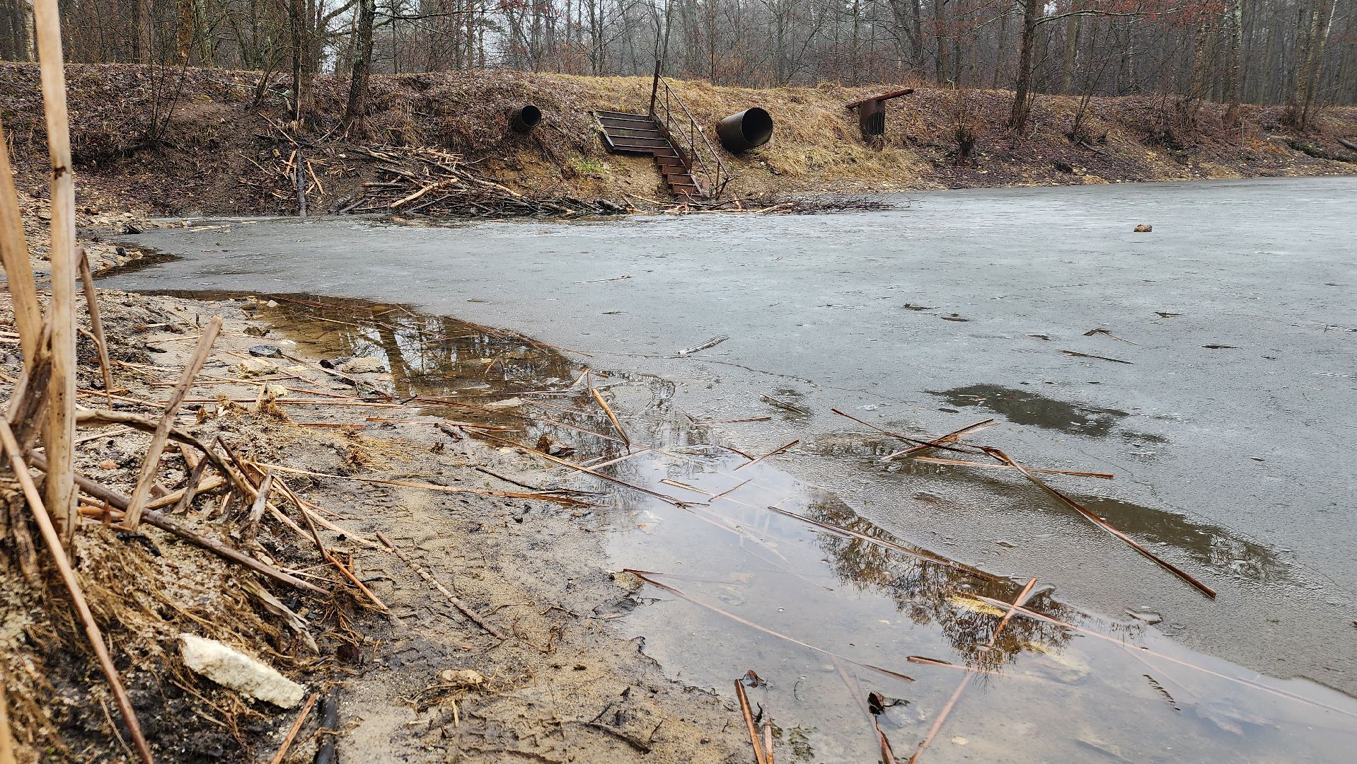 ступино, паводок, мониторинг уровня воды,