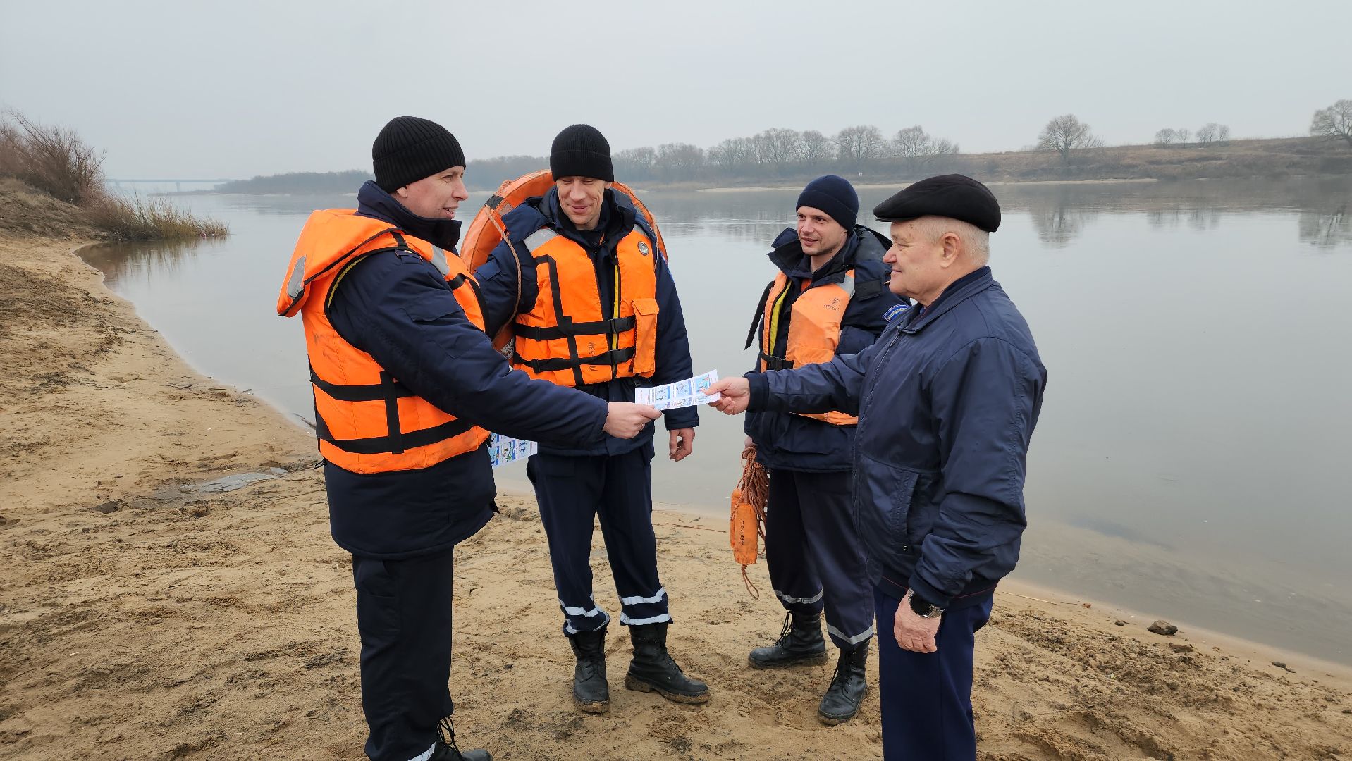 ступино, паводок, мониторинг уровня воды,