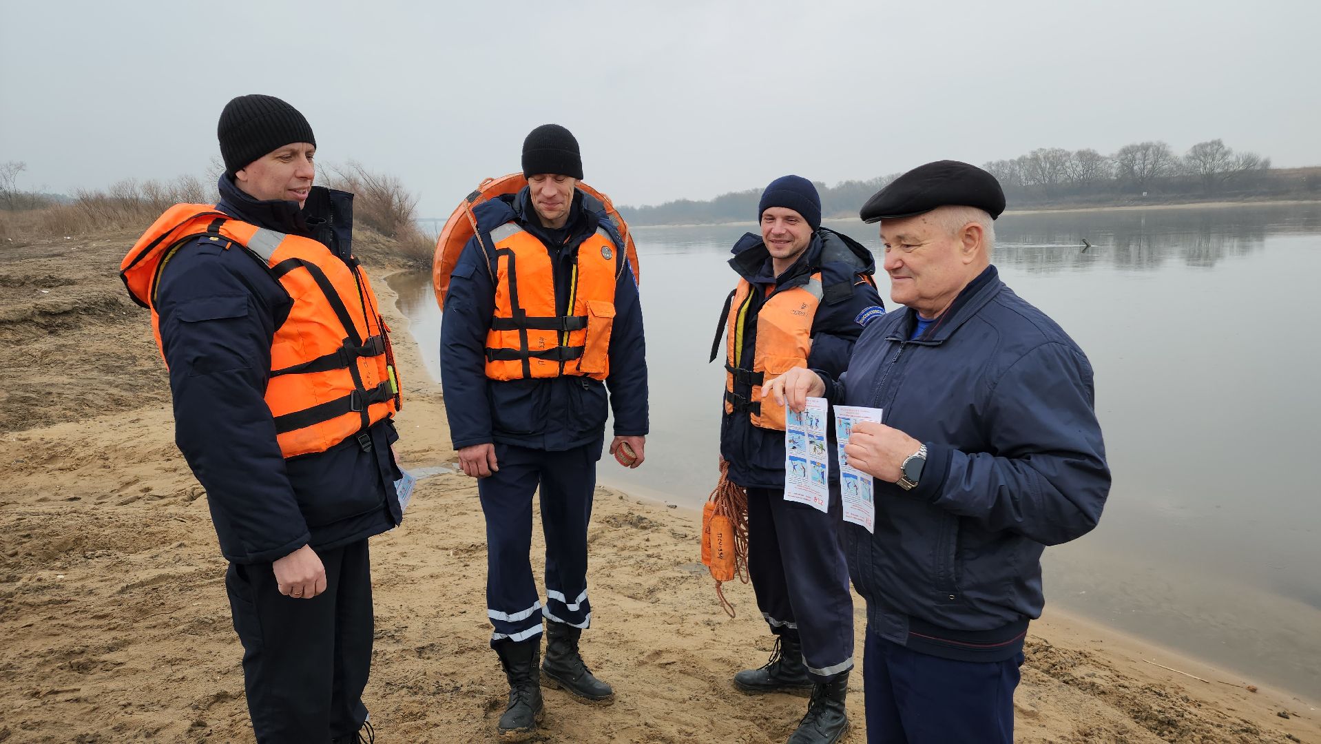 ступино, паводок, мониторинг уровня воды,