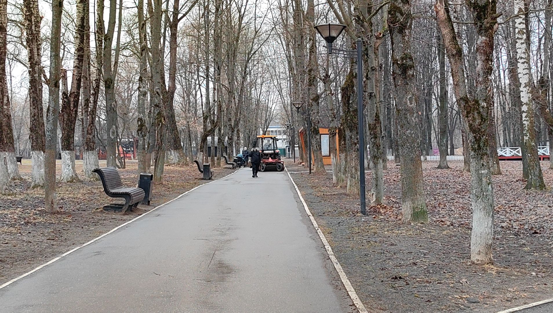 мойка, дороги, уборка, парк, смет,