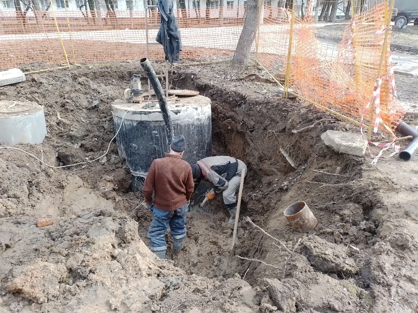 жкх, благоустрйоство, городской округ восход, трубопровод,