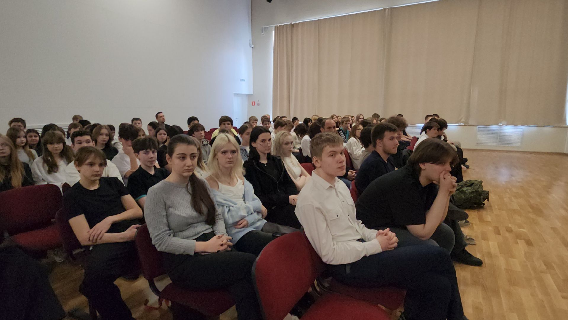 Школа, урок мужества, Истра, Военные,