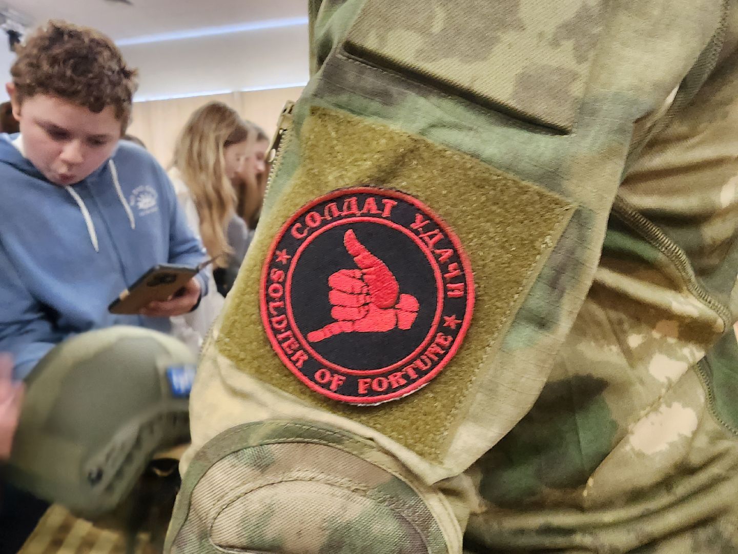 Школа, урок мужества, Истра, Военные,