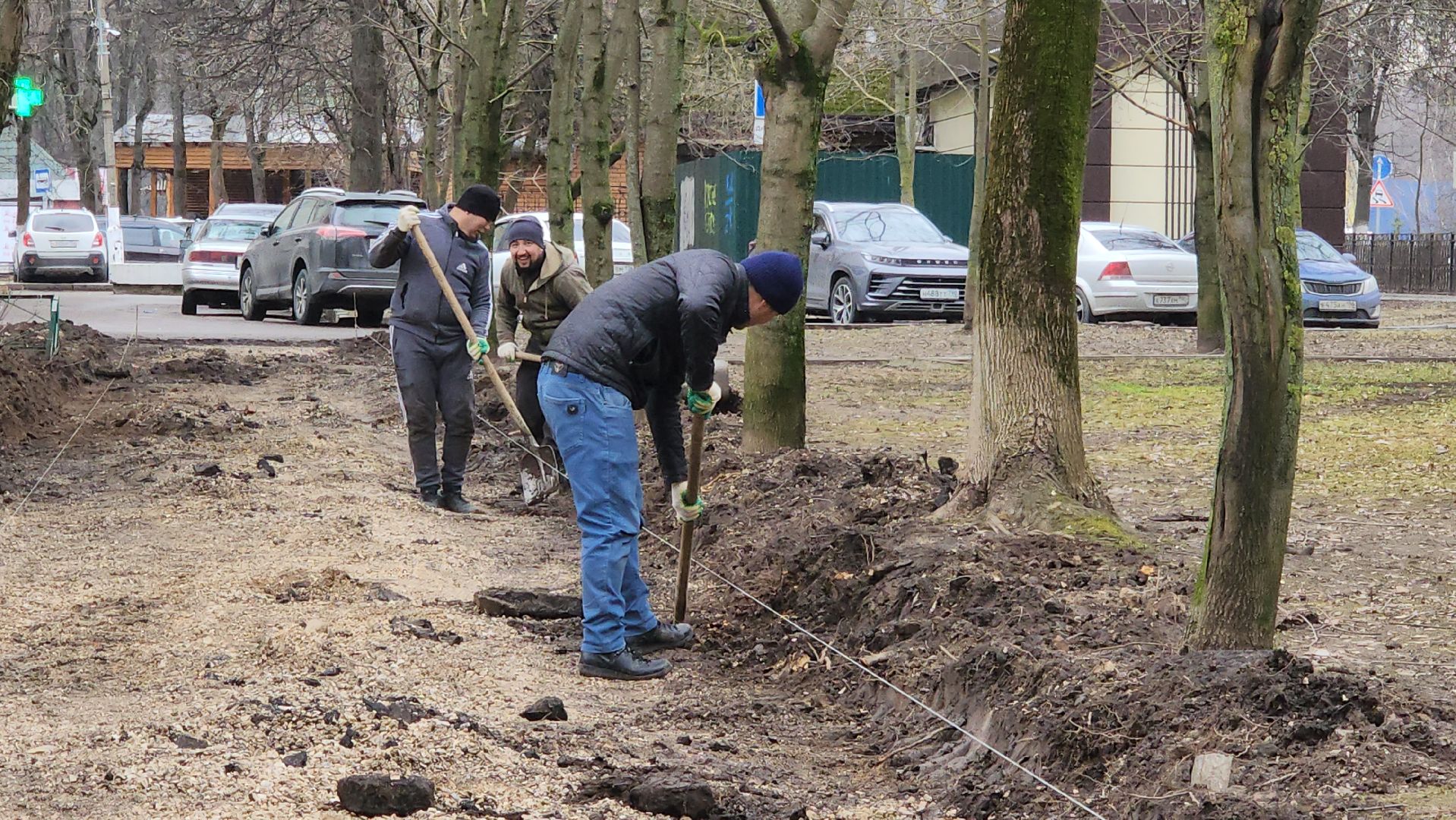 ремонт двора, красногорск, благоустройство дворовых территорий,