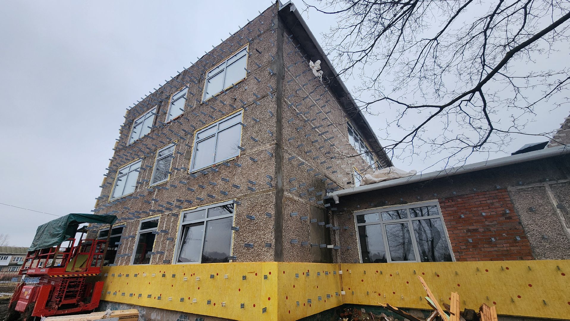 Луховицы, Капитальный ремонт школы,