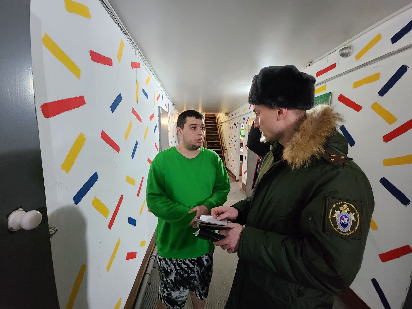 Чехов, село Новоселки, следственный комитет, полиция, военкомат, рейд, проверка, бывшие мигранты, постановка на воинский учет, призыв на военную службу, уклонение от призыва в армию, хостел для мигрантов, повестки,