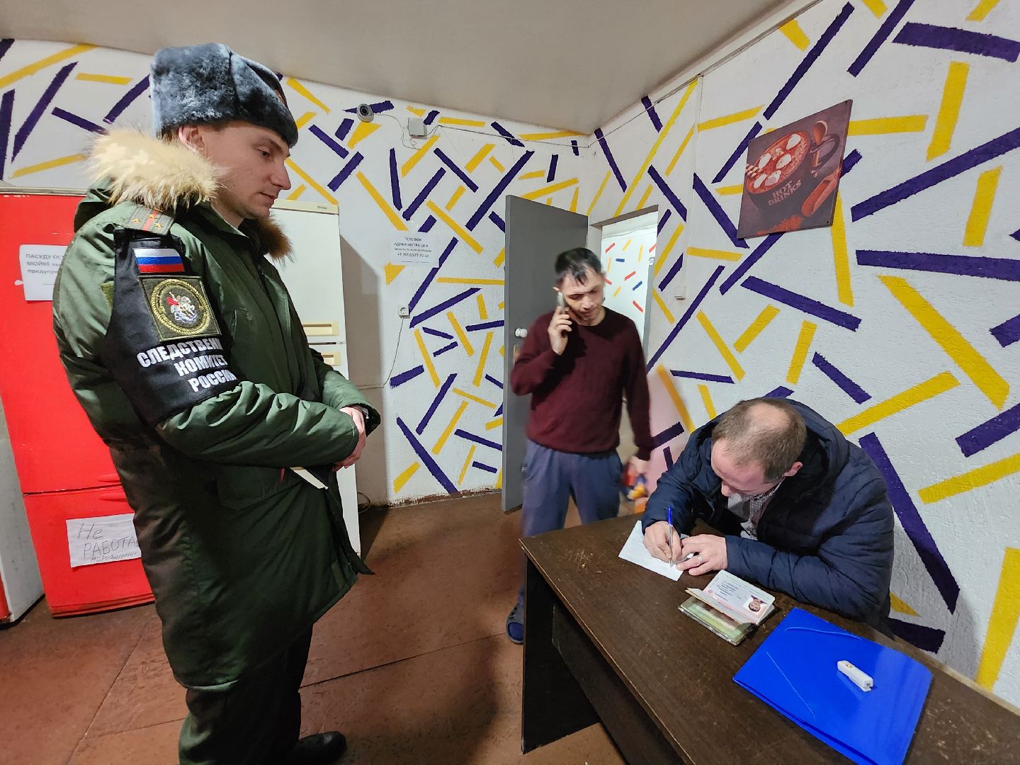 Чехов, село Новоселки, следственный комитет, полиция, военкомат, рейд, проверка, бывшие мигранты, постановка на воинский учет, призыв на военную службу, уклонение от призыва в армию, хостел для мигрантов, повестки,