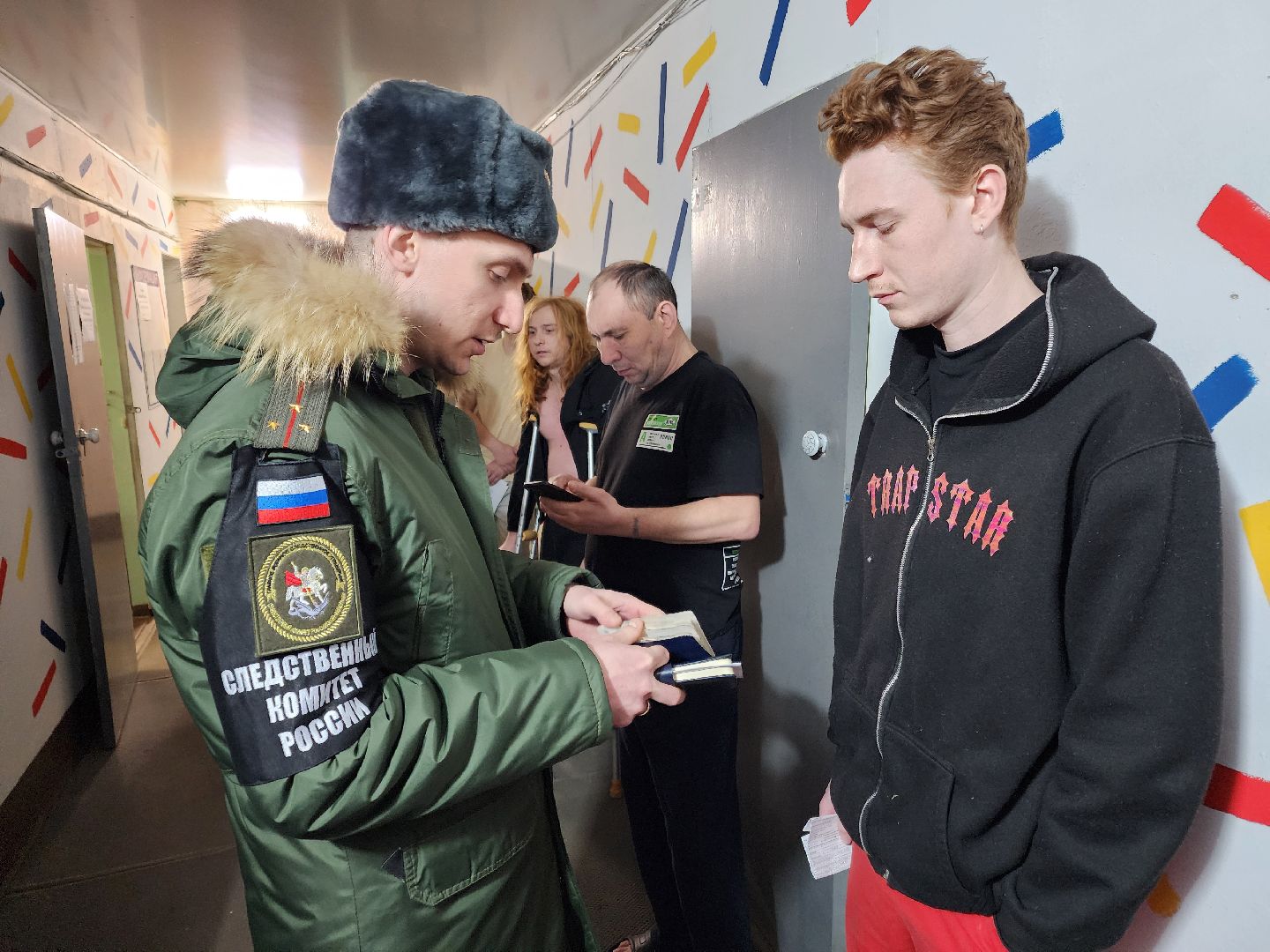 Чехов, село Новоселки, следственный комитет, полиция, военкомат, рейд, проверка, бывшие мигранты, постановка на воинский учет, призыв на военную службу, уклонение от призыва в армию, хостел для мигрантов, повестки,