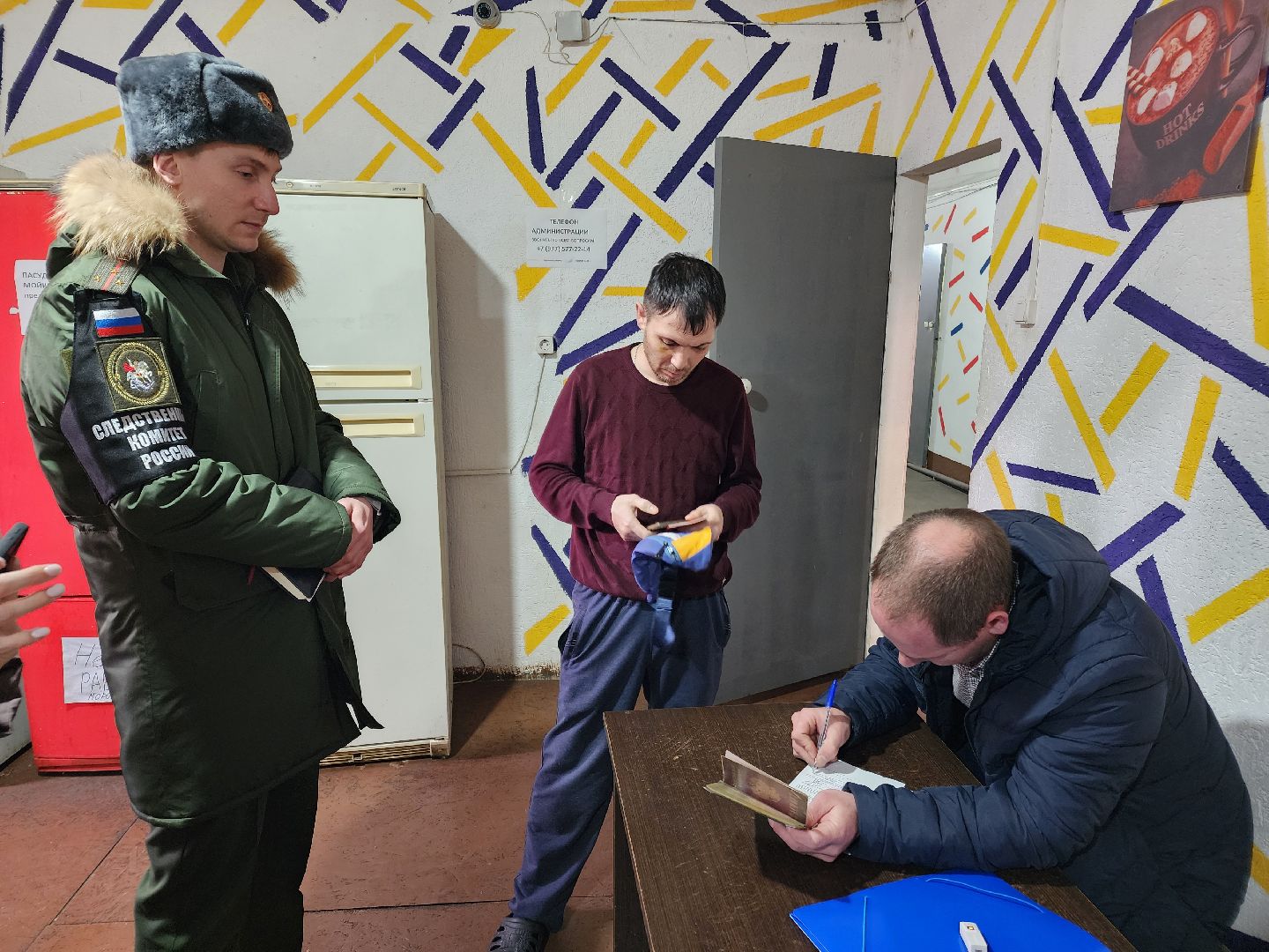 Чехов, село Новоселки, следственный комитет, полиция, военкомат, рейд, проверка, бывшие мигранты, постановка на воинский учет, призыв на военную службу, уклонение от призыва в армию, хостел для мигрантов, повестки,